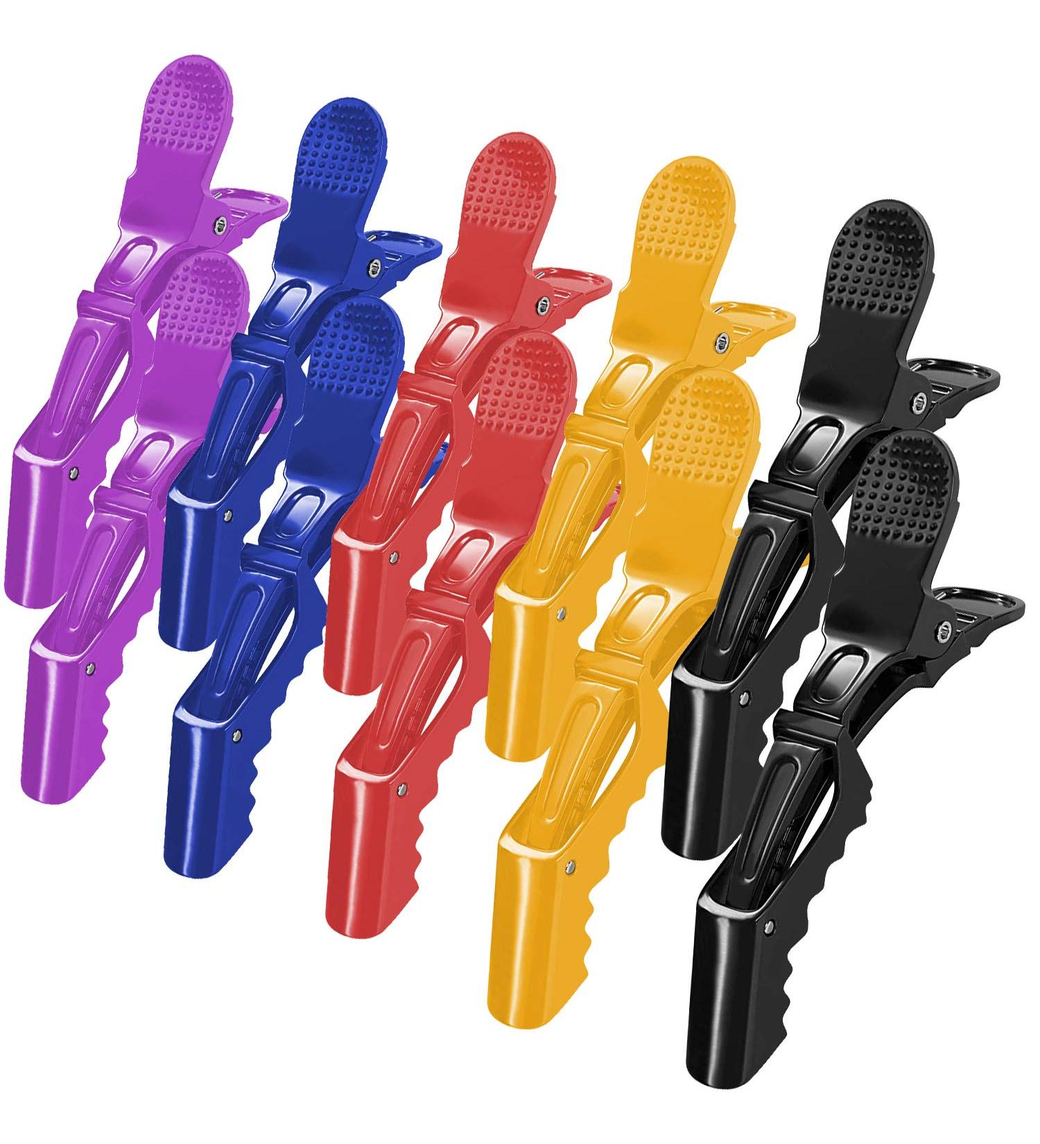Hair Clips for Women Plastic Hair Sectioning Clips - Durable Alligator Hair Clip with Non Slip Grip for Separating Strands Hairpins Salon Hair Care Styling Tools - Buy Online on GoSupps.com