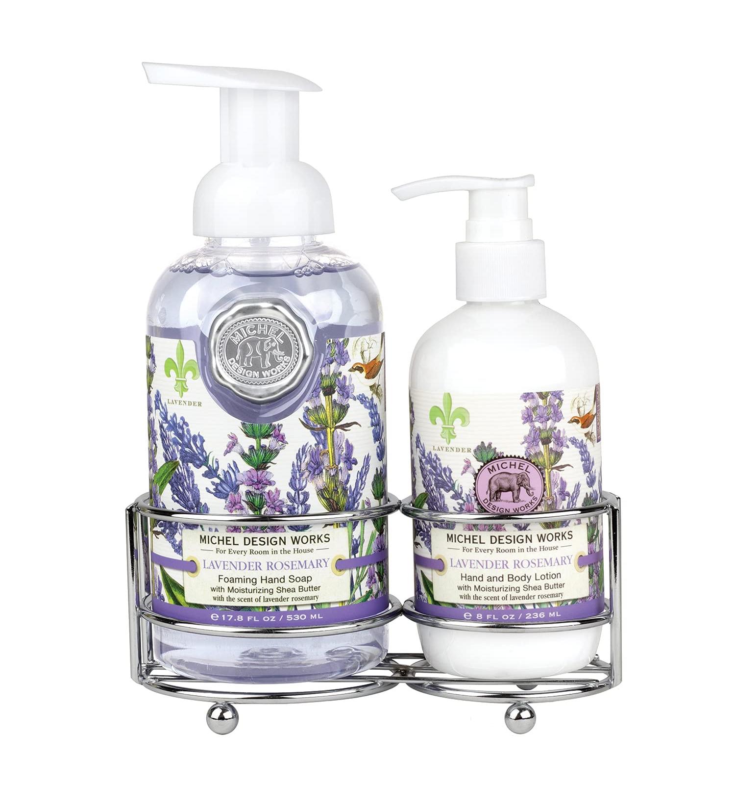 Michel Design Works Handcare Caddy Lavender Rosemary 1 Caddy Set Pack