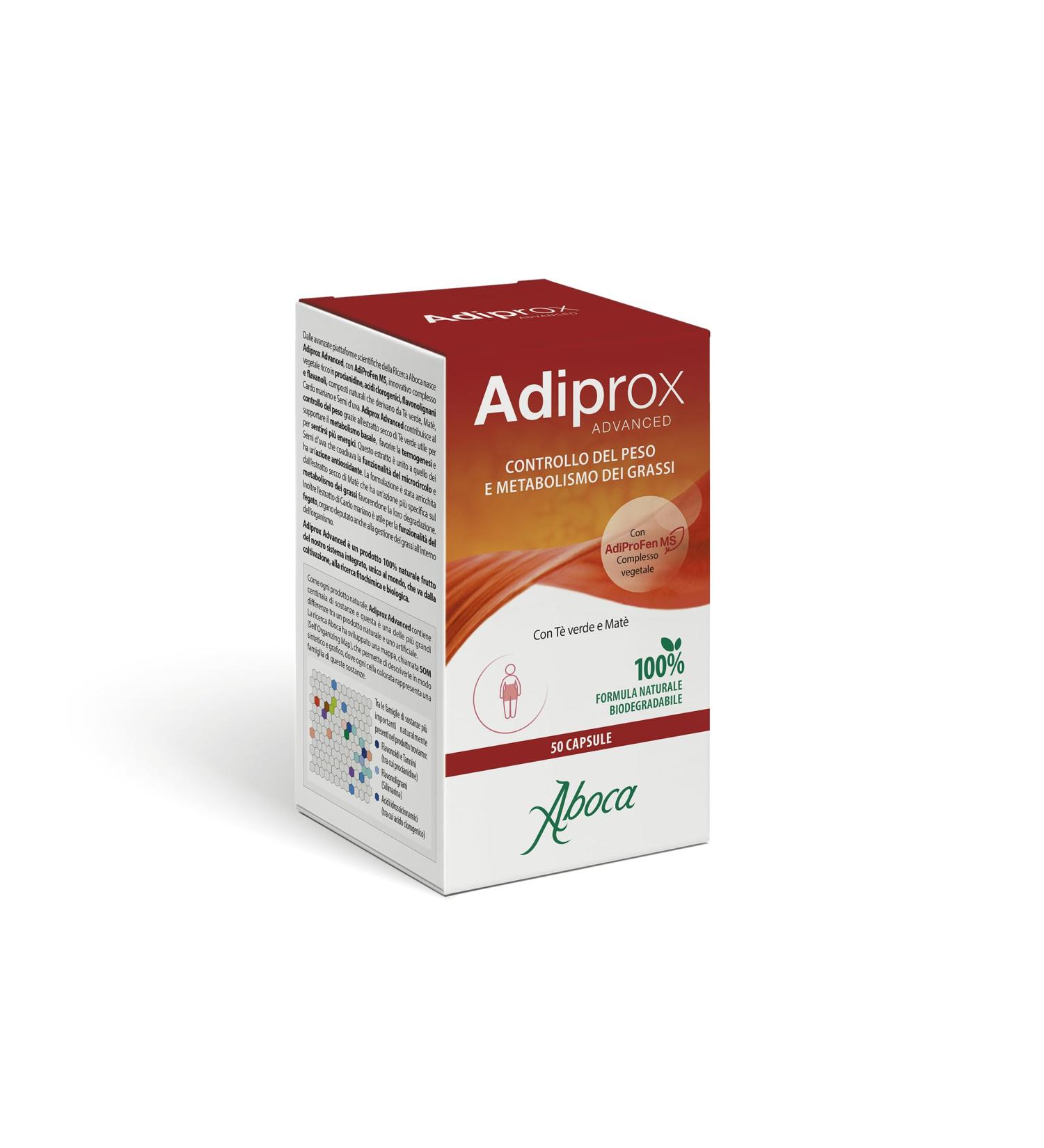 adiprox advanced 50 capsules aboca - Buy Online on GoSupps.com