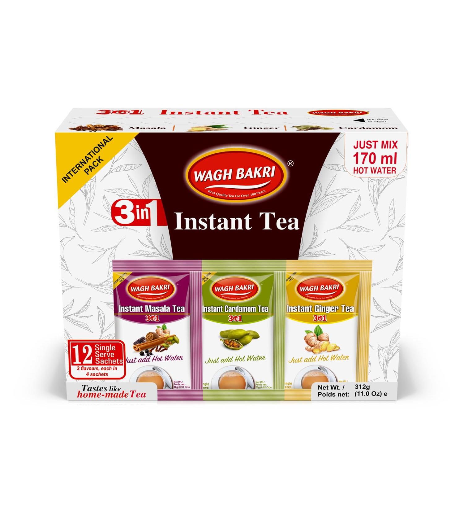 Wagh Bakri Instant Tea Premix Combo 168g 168 g (Pack of 1) - Buy Online on GoSupps.com