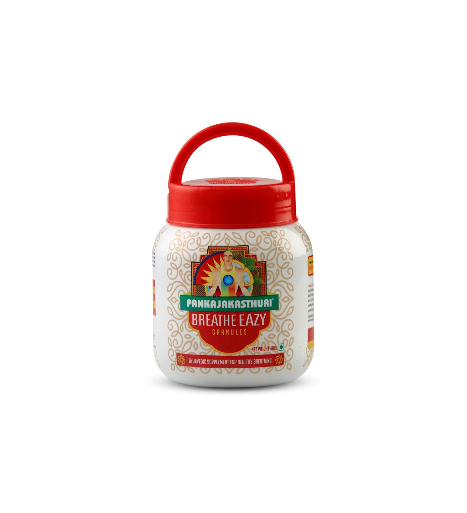 Breathe Easy Granules Ayurvedic Supplement for Healthy Breathing Cold Cough - Buy Online on GoSupps.com
