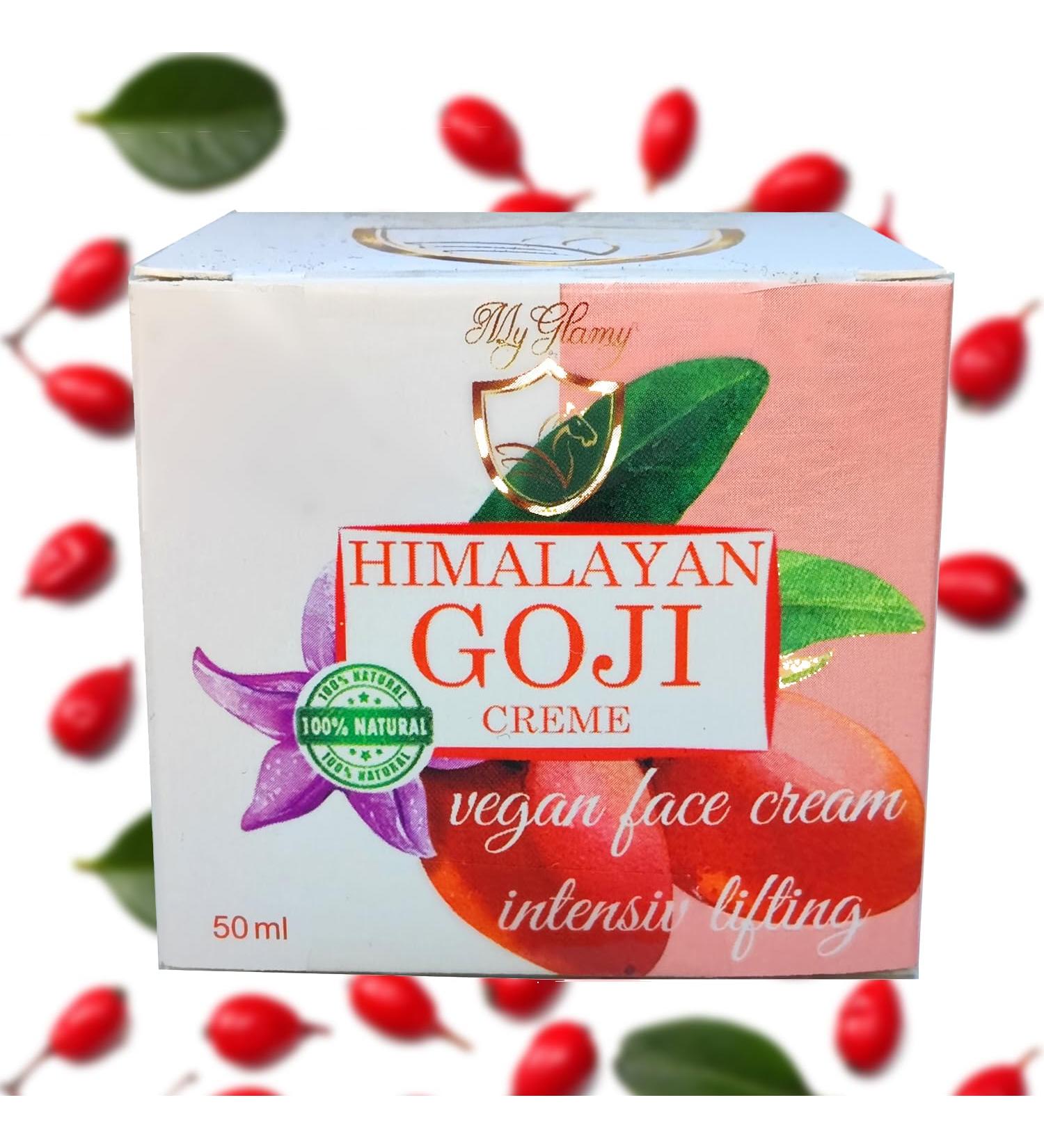  myglamy Luxe Himalaya Goji Berry Cream Face Cream 50ml Natural Cosmetics Natural Product - Buy Online on GoSupps.com