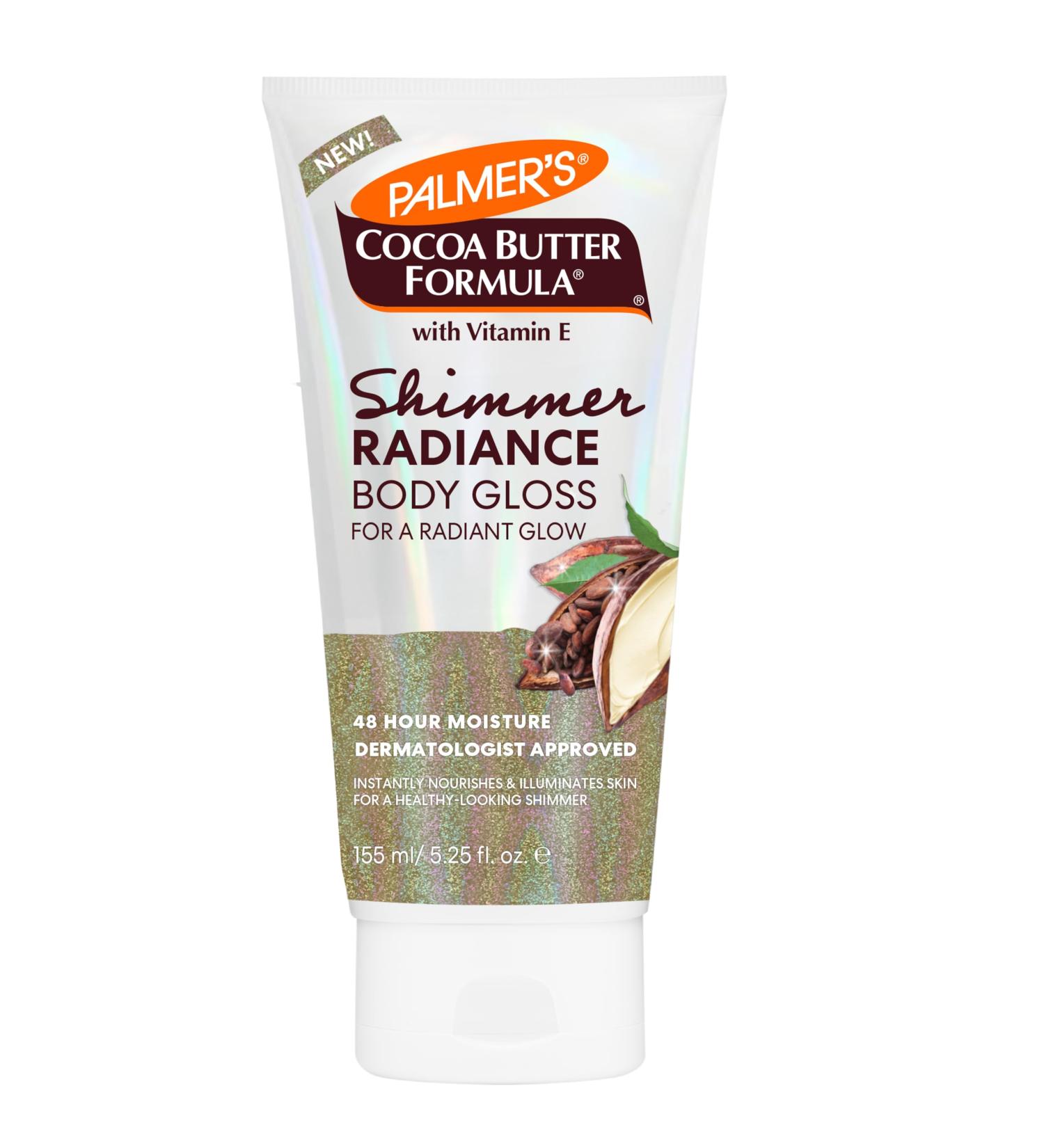 Buy Palmer's Cocoa Butter Formula Shimmer Body Lotion with Vitamin E - 48 Hour Moisture & Radiance - Blurs Veins Cellulite & Marks - 5.25 Fl Oz - International Shipping Available - Buy Online on GoSupps.com