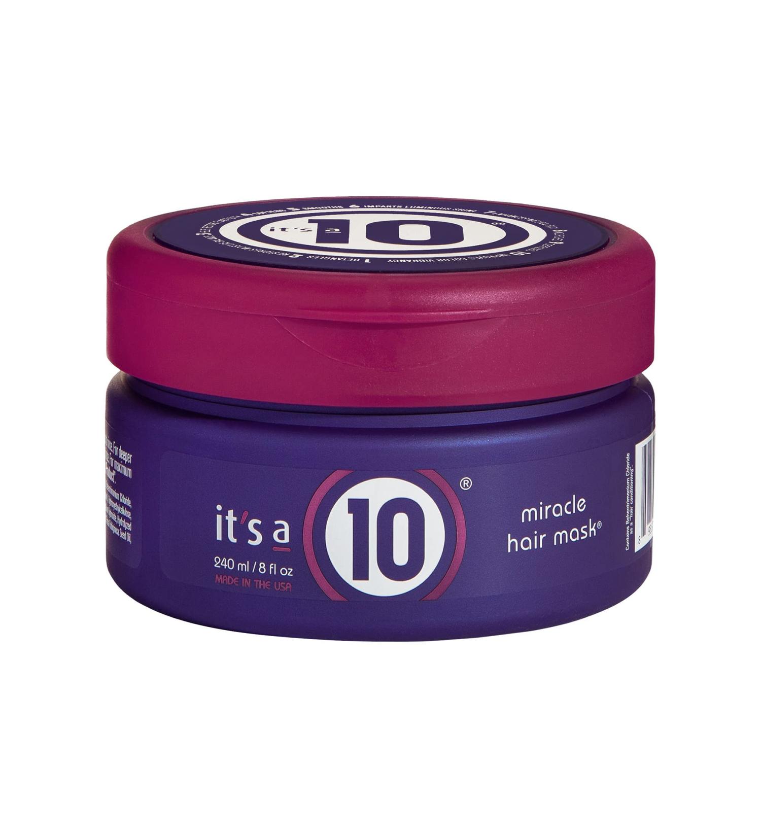 It's A 10 Haircare Miracle Hair Mask - 8 oz. - Single Pack - Buy Online on GoSupps.com