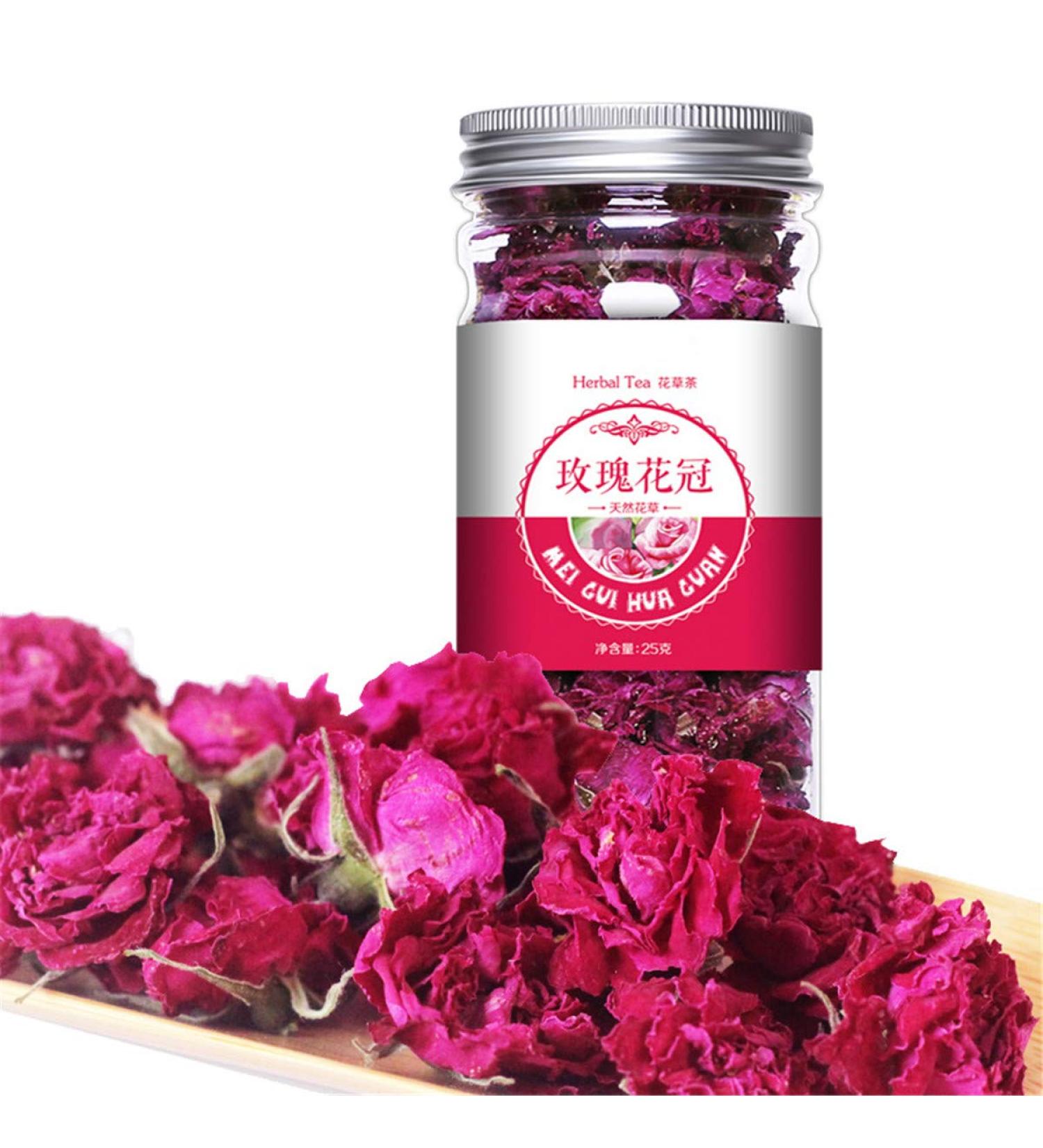 Chinois Herbal Tea Fruit Fruit Tea Rose Tea De Soie D'or Chrysanth me Embouteill Nouveau Th Parfum Soins De La Sant Fleurs Th Th Vert Alimentaire Vert (25g Rose Corolla) - Buy Online on GoSupps.com