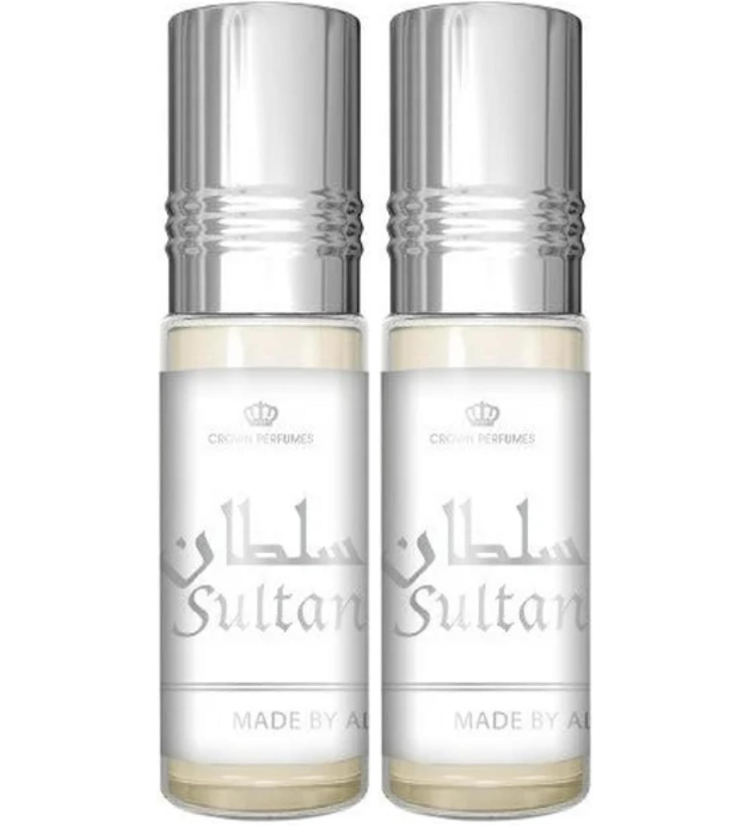 Al-Rehab Sultan Concentrated Perfume Oil 0.2 Ounce / 6ml (Pack of 2) 0.2 Fl Oz (Pack of 2)