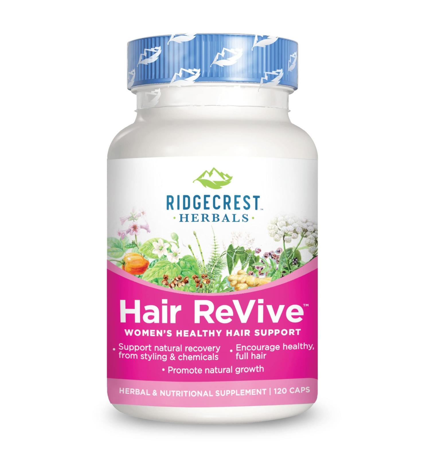 Women's Hair ReVive Capsules - 120 Count - Healthy Hair Support - Non-GMO, Gluten Free - 30 Servings - Buy Online on GoSupps.com