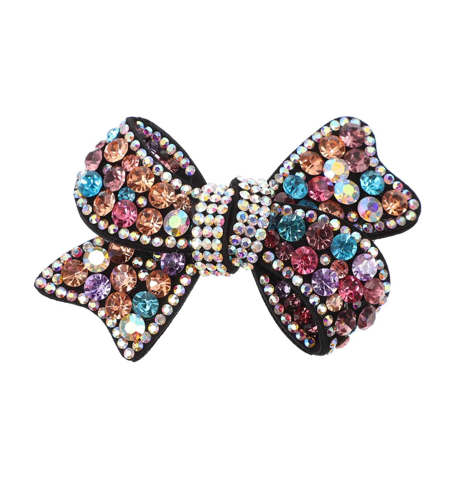 CALLARON Hairpin Spring Hair Clip Rhinestone Design Hair Clips Bowknot Hair Clip Women Bow Headdress Clip Hairband Hair Accessories Bow Hair Accessories Hair Bow Barrettes Bow Hair Barrette - Buy Online on GoSupps.com