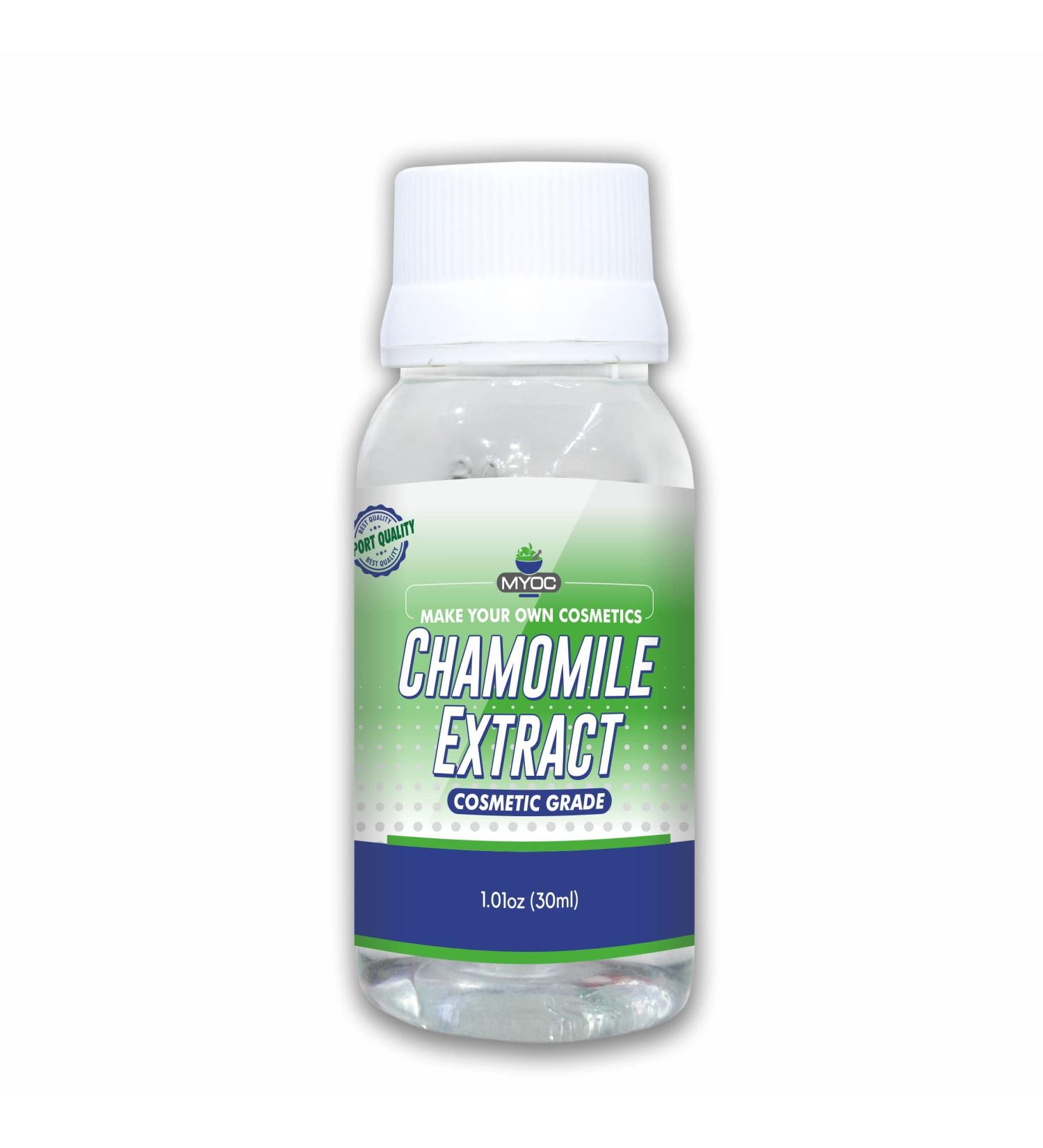 MYOC Chamomile Extract - 30ml Pure Chamomile Extract Liquid Chamomile Extract Liquid for Skin & Hair Chamomile Extract for Soap Chamomile Extract Liquid Bulk 30 ml (Pack of 1) - Buy Online on GoSupps.com