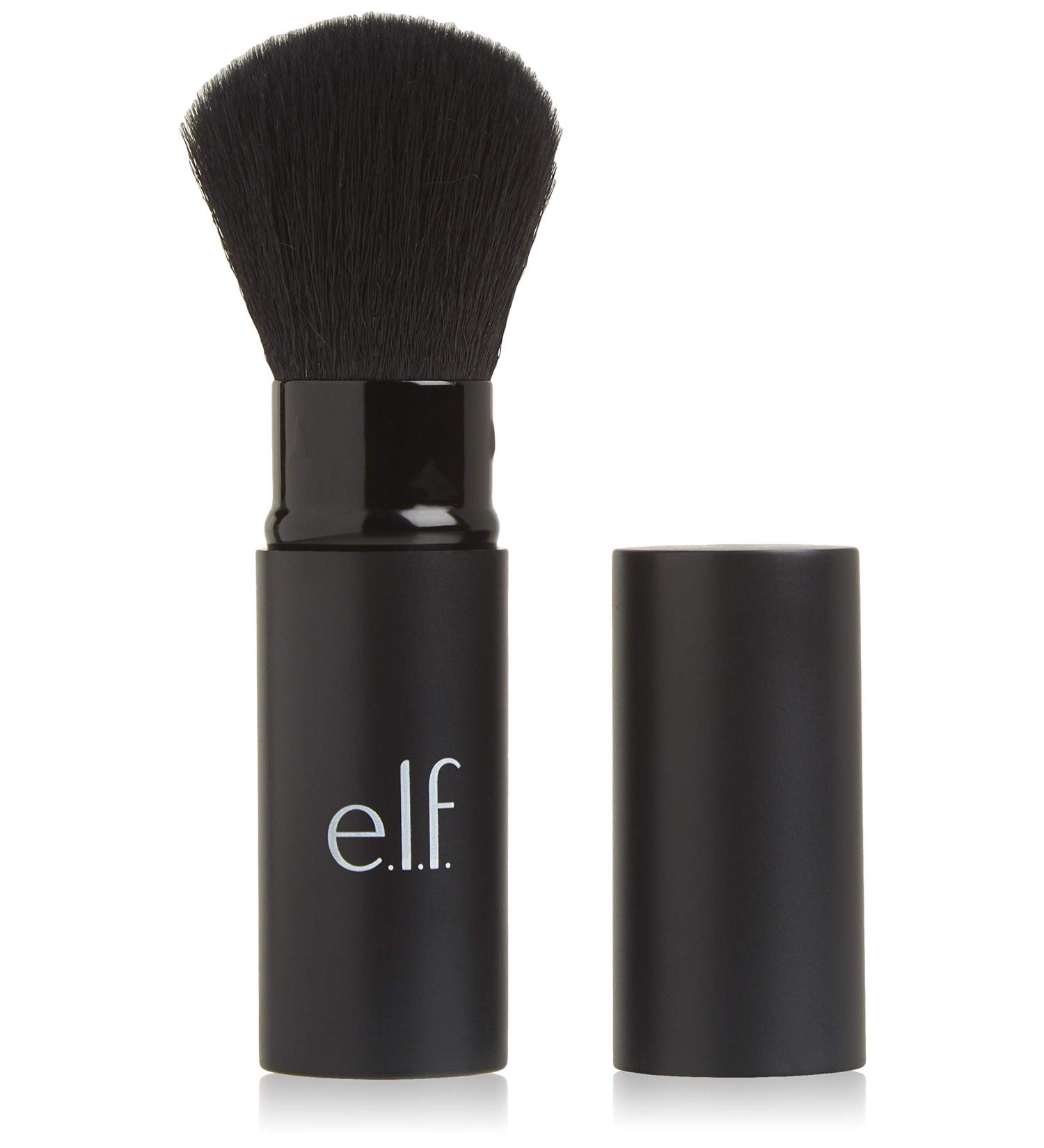 E.L.F. Retractable Kabuki Brush - Portable Makeup Brush for Flawless Application - Buy Online on GoSupps.com