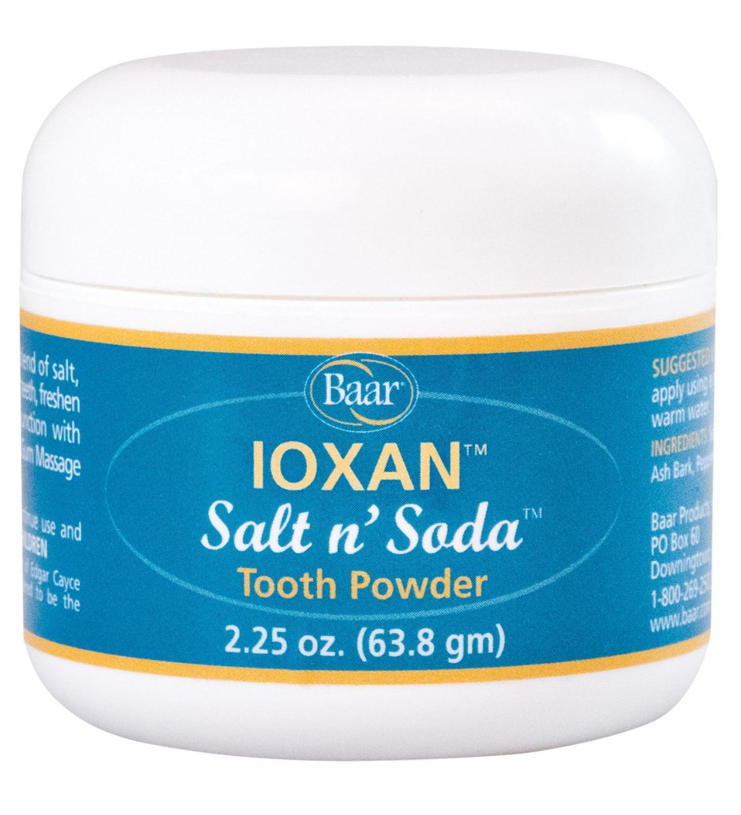 Buy Salt N Soda Toothpowder & Ioxan Tooth Powder - Natural Dental Care for Fresh Breath & Whiter Teeth Online | Fast International Shipping - Buy Online on GoSupps.com