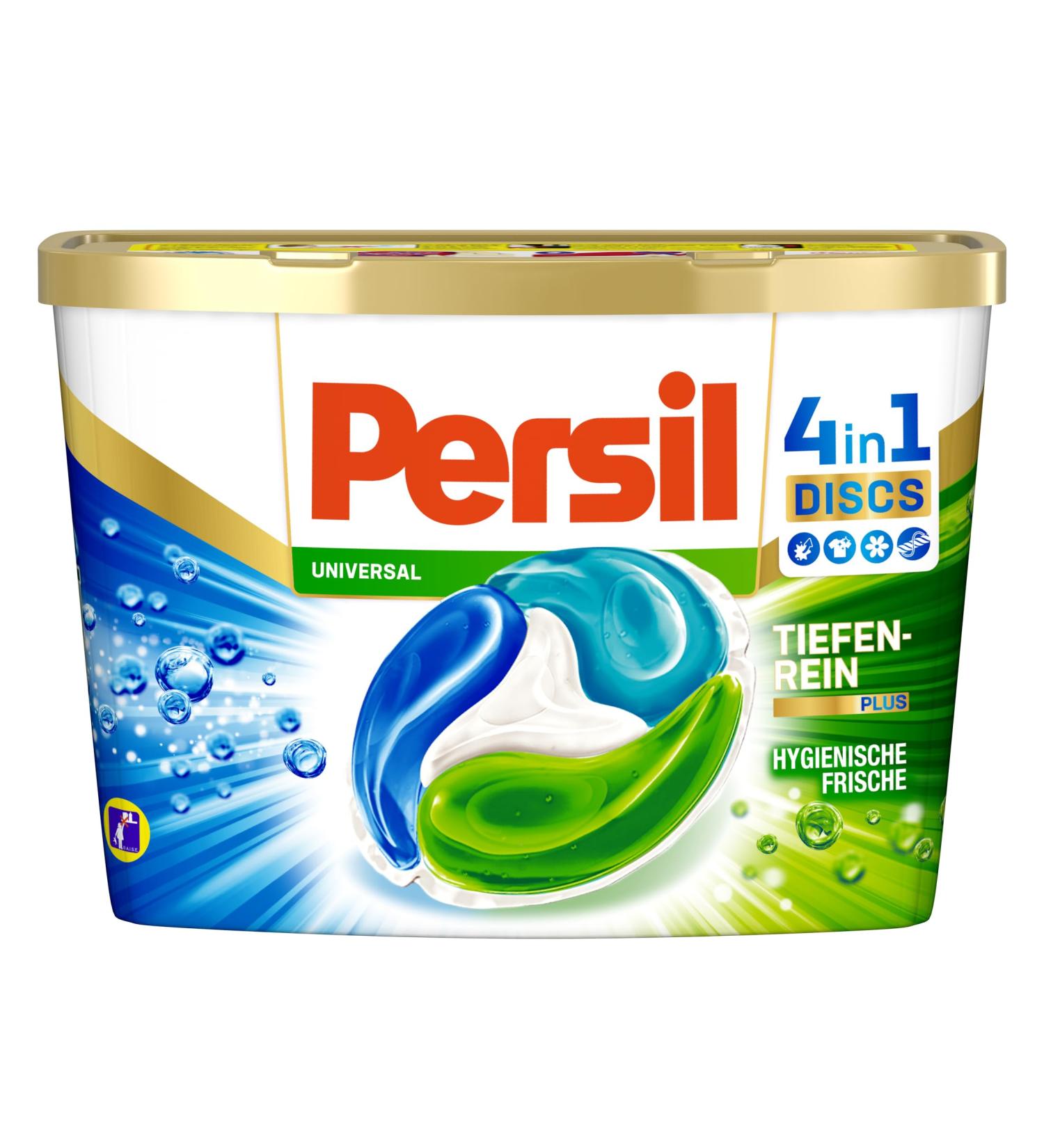 Persil Universal 4in1 Discs - 16 Wash Loads Detergent Deep Cleaning Technology & Long-Lasting Freshness for Bright Colors 400g Pack - International Shipping Available - Buy Online on GoSupps.com