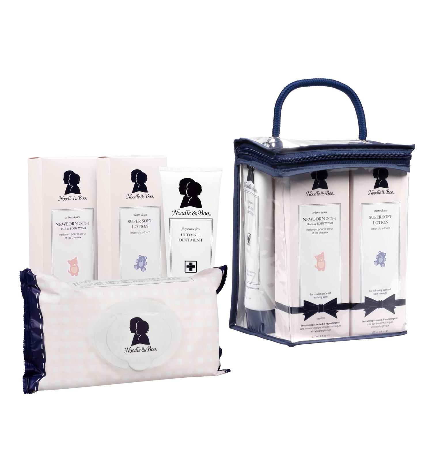 Noodle & Boo Newborn Daily Essentials Gift Set - Gentle Skincare for Baby's Delicate Skin - Buy Online on GoSupps.com