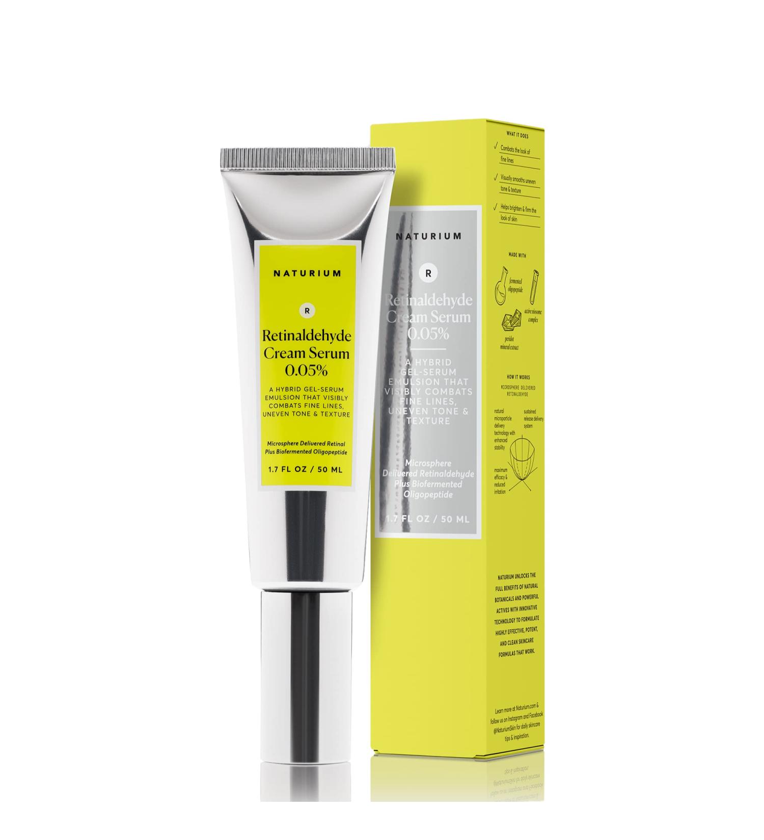 Naturium Retinaldehyde Cream Serum 0.05% - Advanced Anti-Aging Treatment - 1.7 oz - Face & Skin Care - Buy Online on GoSupps.com