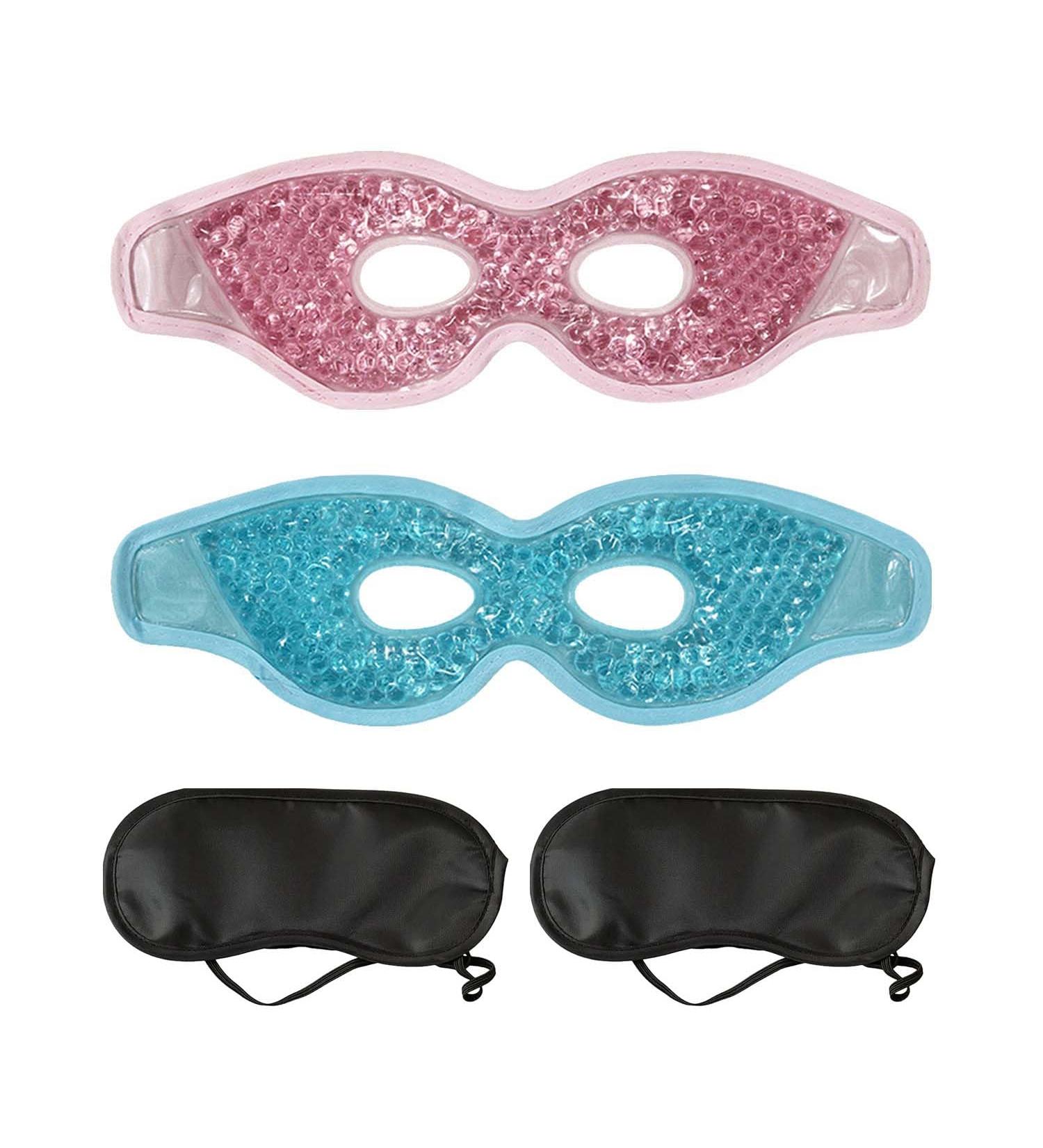 2 Pieces Gel Eye Mask Sleep Eye Mask Outdoor Sun Shade Sleep Eye Mask Light Eye Mask Comfortable Soft Ice Eye Mask. Cool Eye Mask to Help You Fall Asleep - Buy Online on GoSupps.com