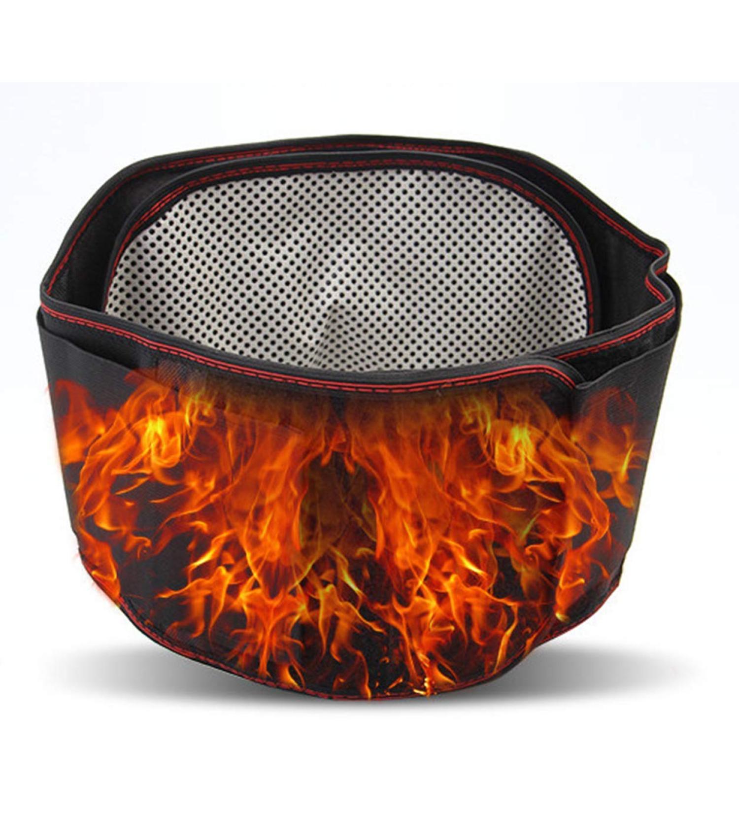 Buy Back Warmer Waist Protection Belt Self-Heating Kidney Support for Winter | Magnetic Therapy Thermal Insulation & Velcro Fastener - Buy Online on GoSupps.com