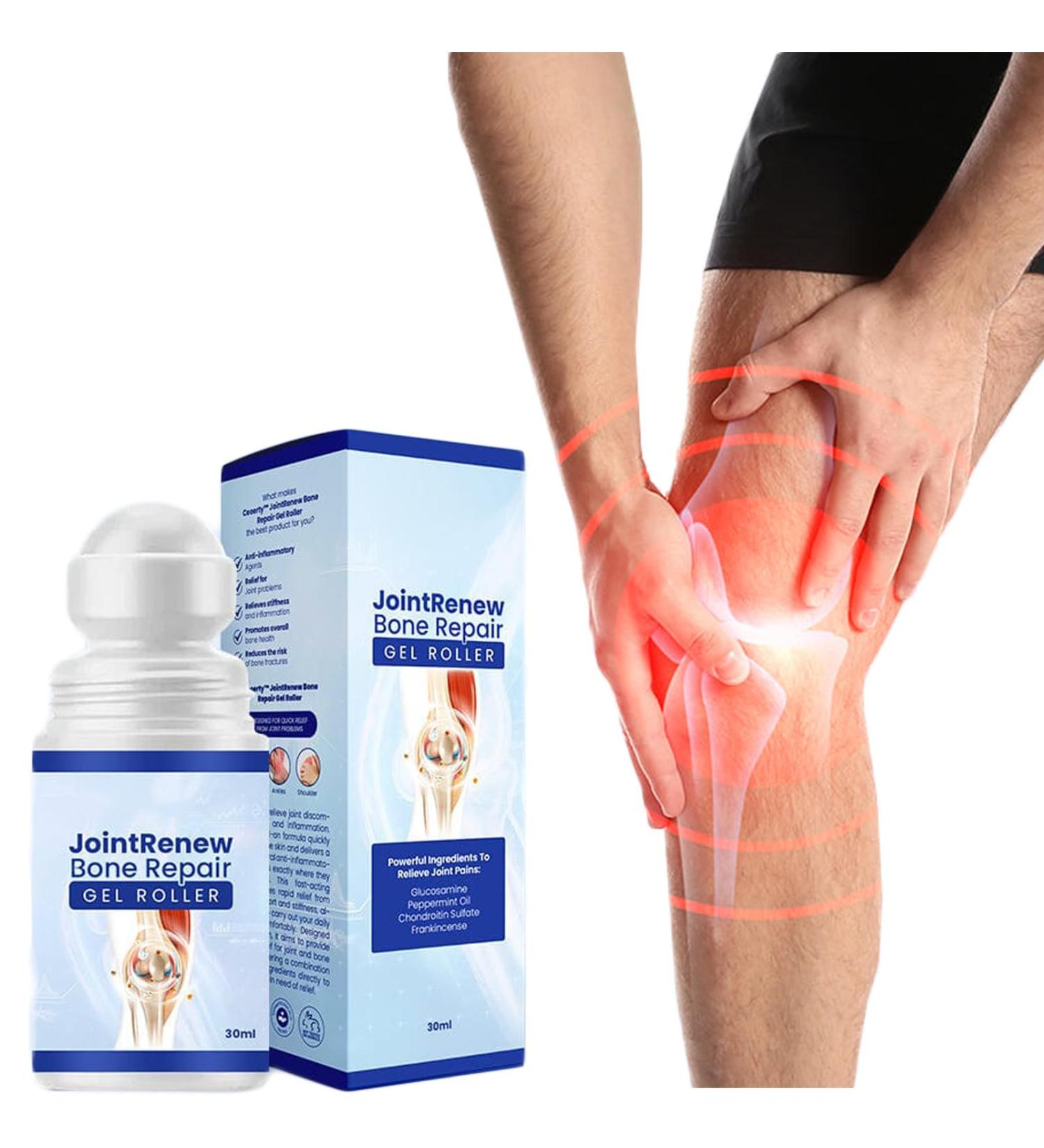 Jointrenew Bone Repair Gel Roller pour les douleurs articulaires et musculaires le dos le cou et les genoux - Buy Online on GoSupps.com
