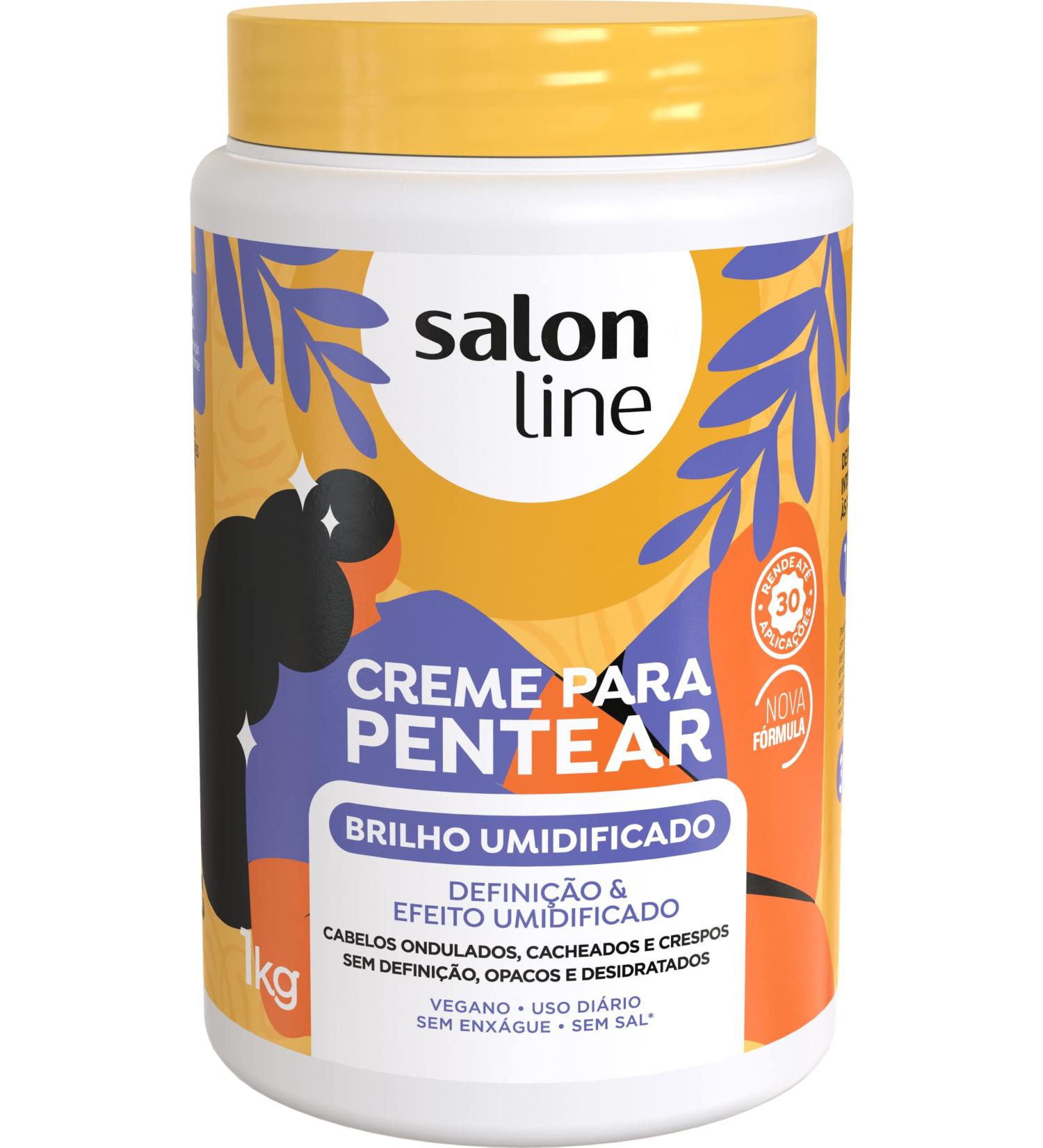 Salon Line Treatment Collection - Combing Cream for Moisturized Shine 1000g - Buy Online on GoSupps.com