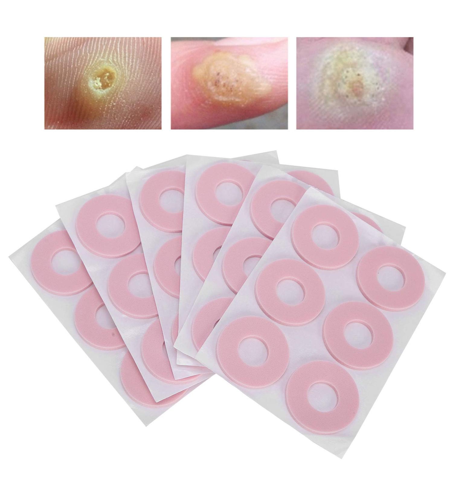 Foot Corn Plaster | Non-Slip Soft Corn Pad for Anti-Wear Comfort | Round Pink L - International Shipping Available - Buy Online on GoSupps.com