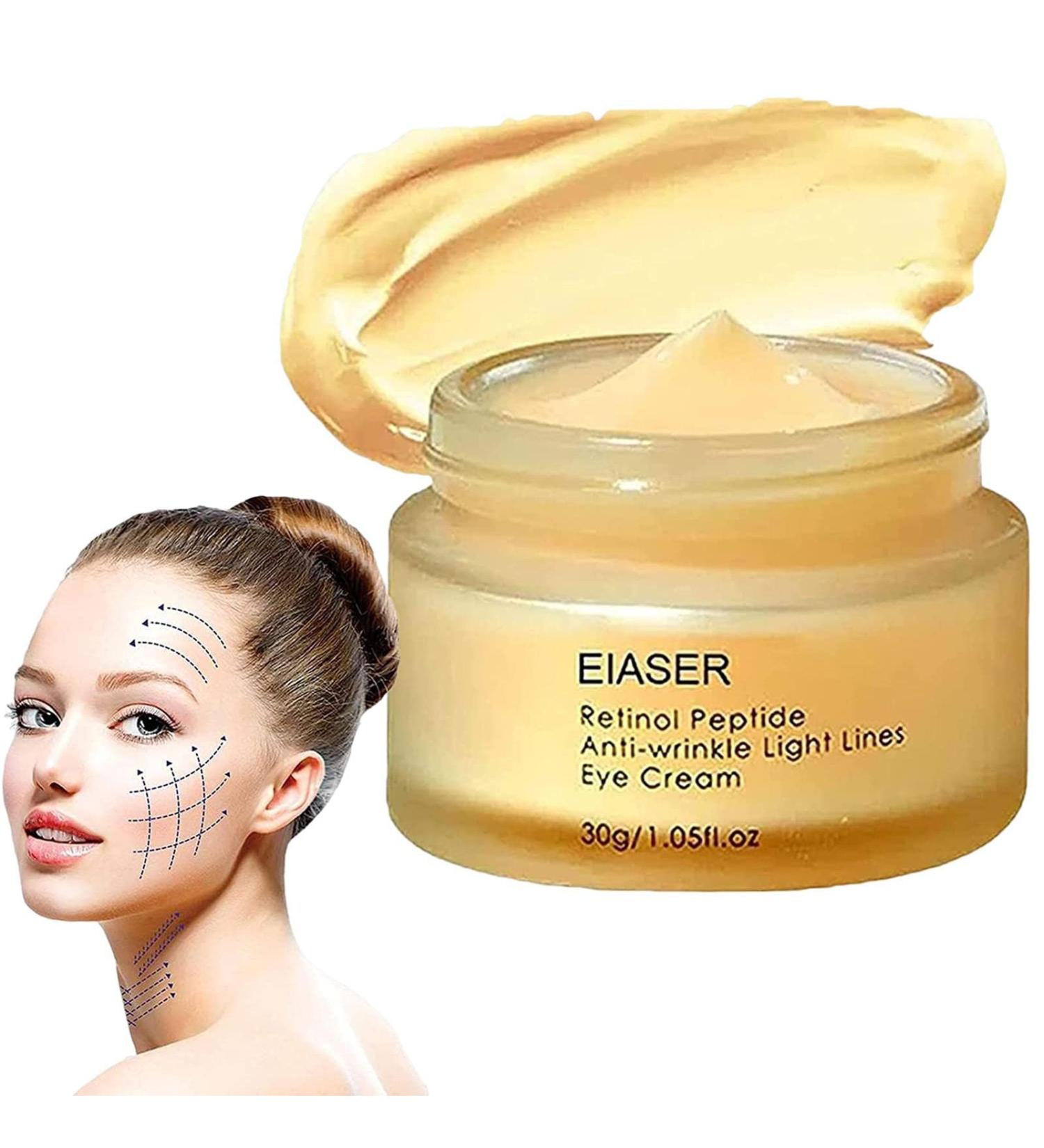 Eye Cream 105 Peptide Under Eye Repair Cream for Dark Circles Eye Moisturizer for Women and Men Daily Eye Care Products for Damp Sensitive Synyey - Buy Online on GoSupps.com