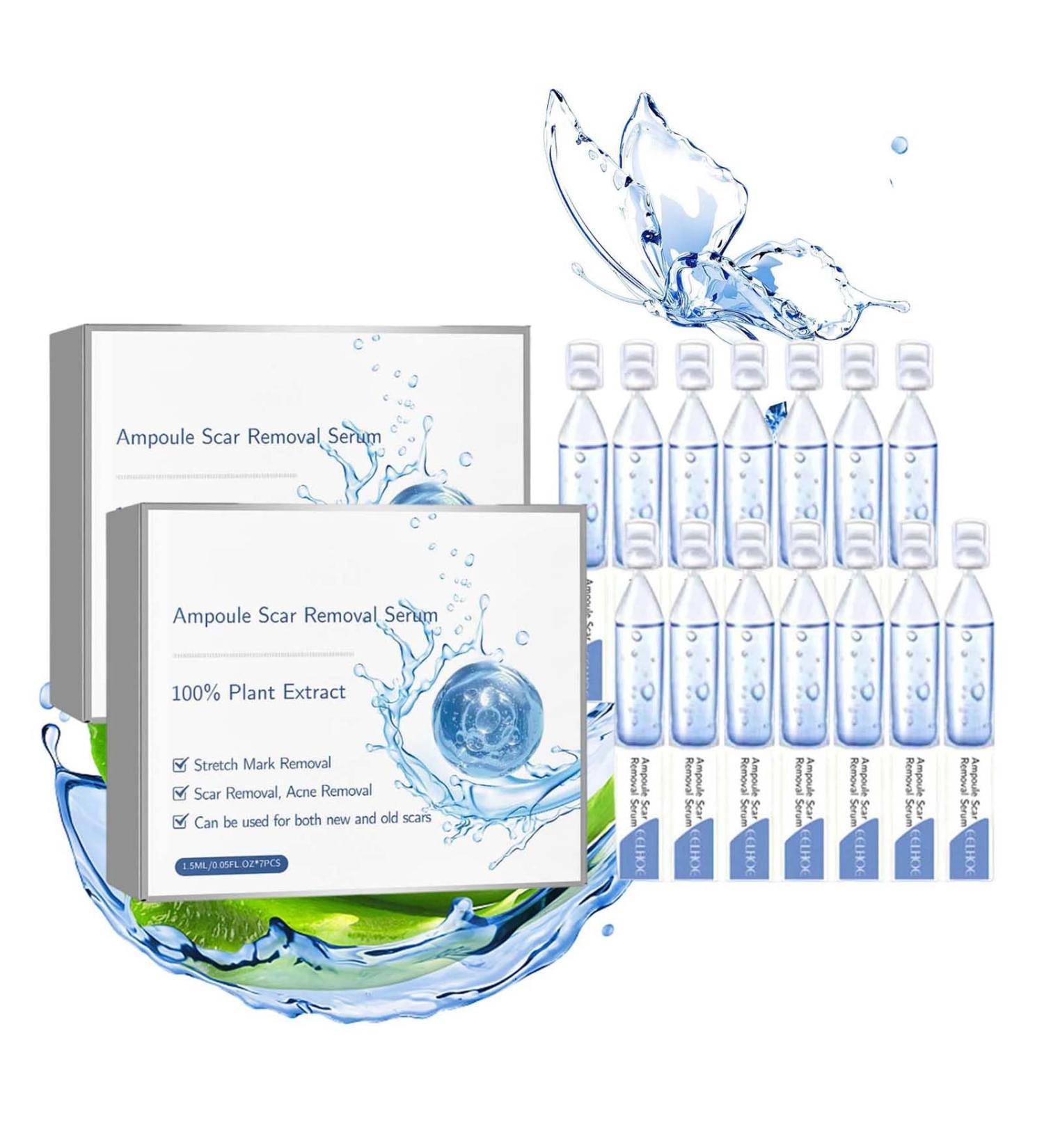 Ampoule Scar Removal Serum - Advanced Medical Grade Scar Repair for All Types of Scars (2BOX) - Buy Online on GoSupps.com