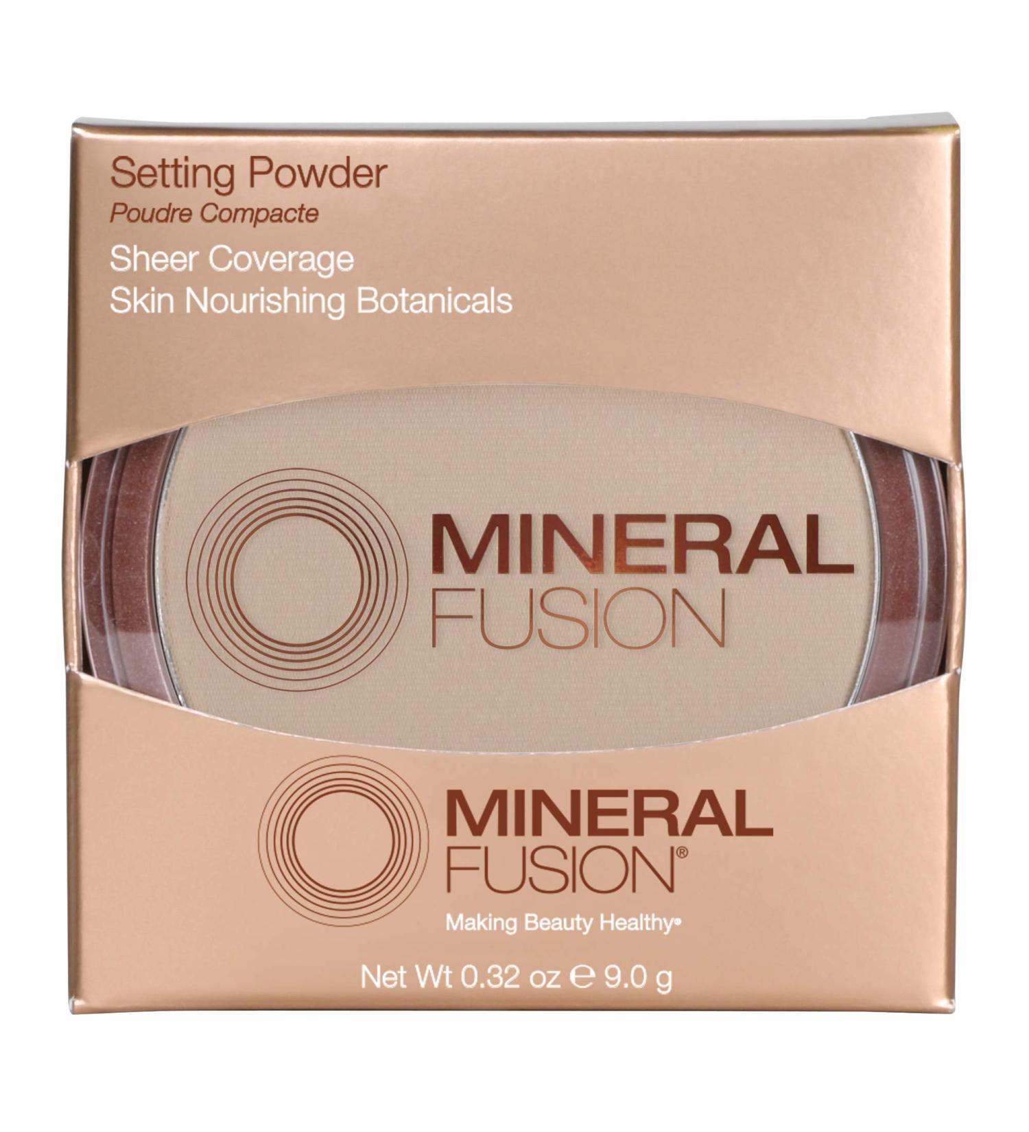 Mineral Fusion Setting Powder - Hypoallergenic & Paraben Free (0.32 oz) - Buy Online on GoSupps.com