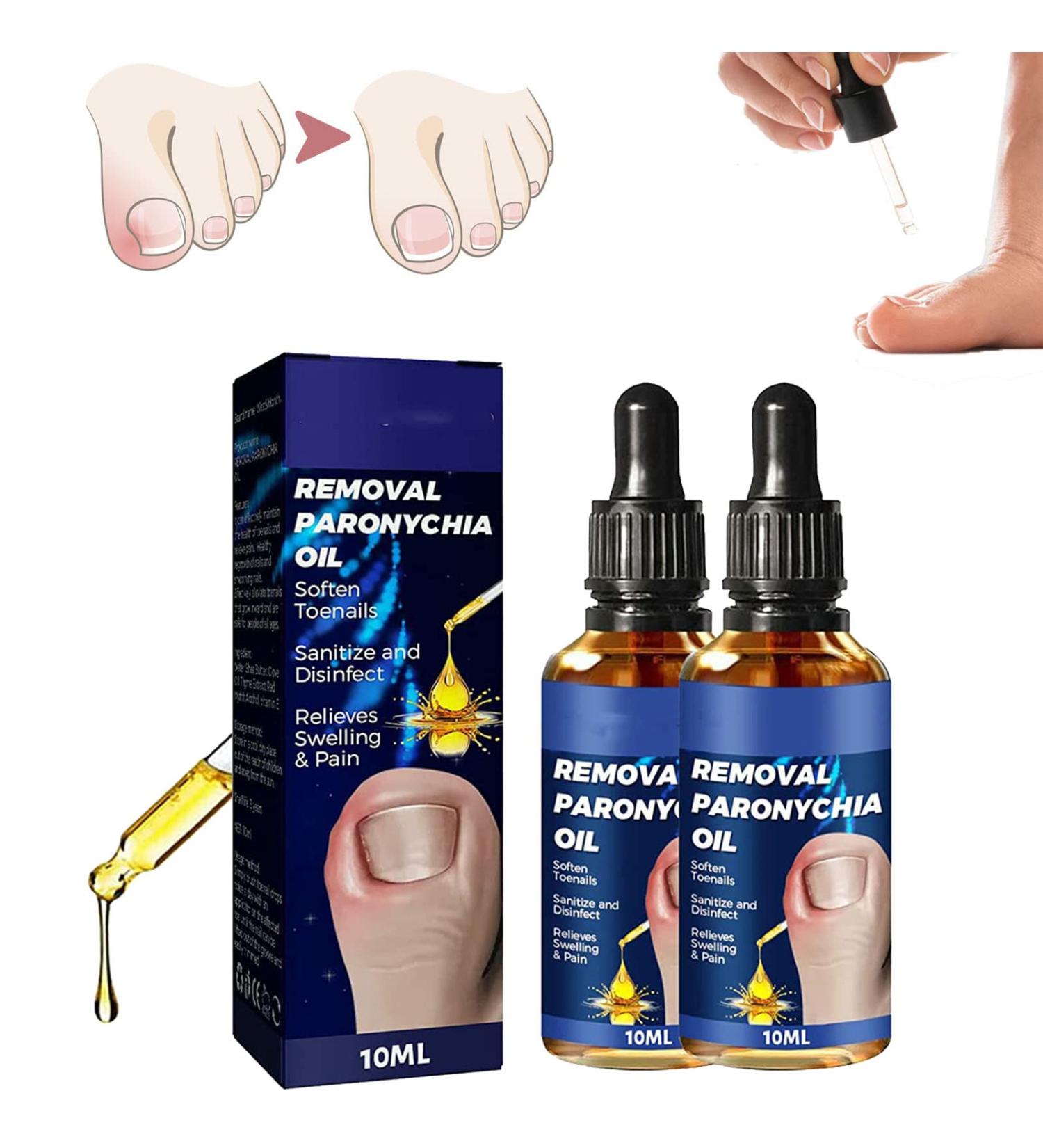German ToenailPlus Anti Paronychia Relief Oil - Repair Damaged Nails (2 Pcs) - Buy Online on GoSupps.com