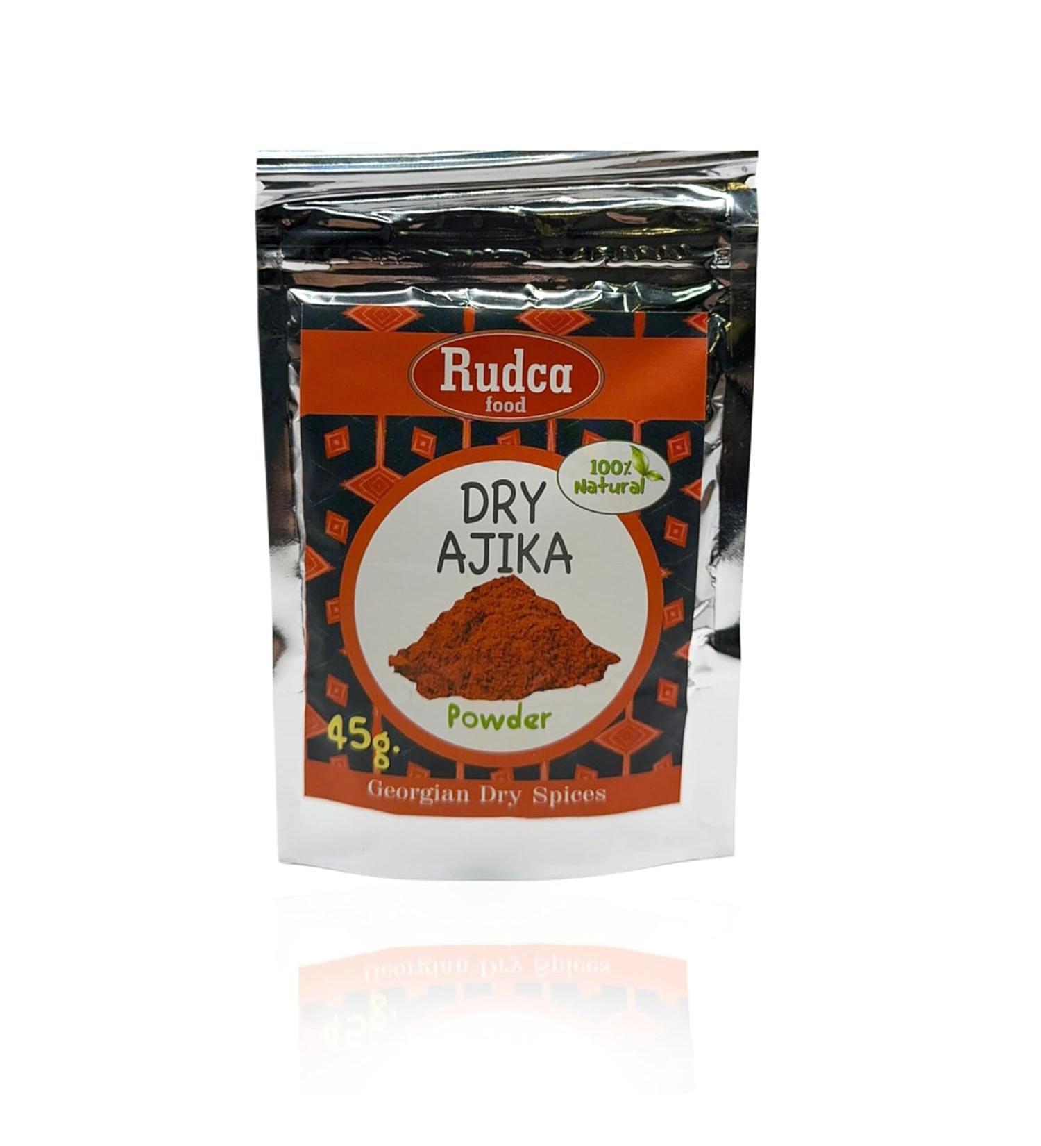 Rudca Food Dry Adjika Powder - Garlic - 45g - Buy Online on GoSupps.com