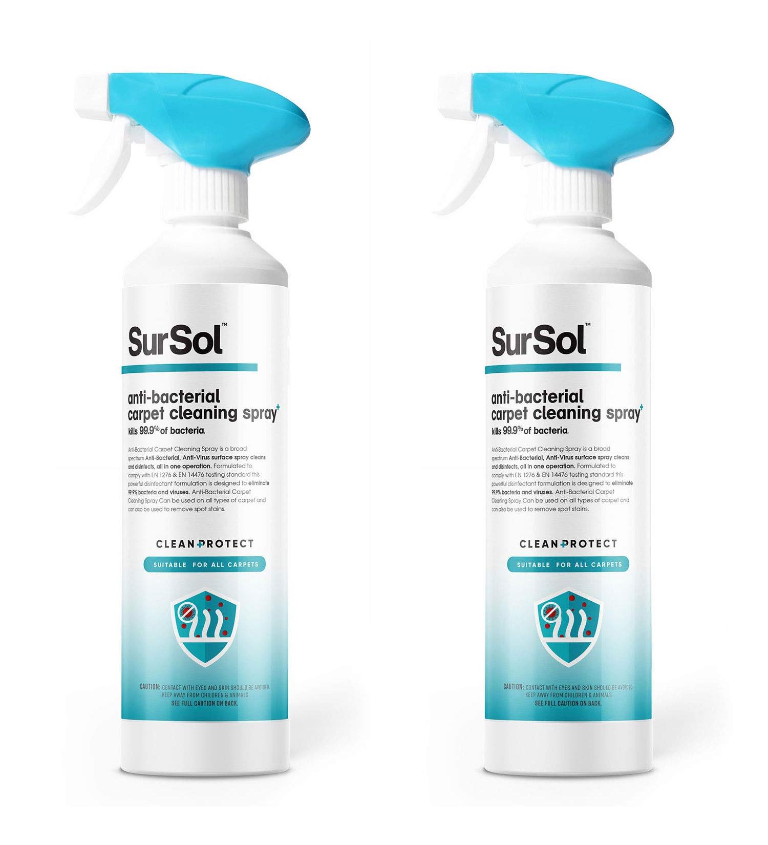 SurSol Antibacterial Carpet Cleaner - 500ml - Buy Online on GoSupps.com