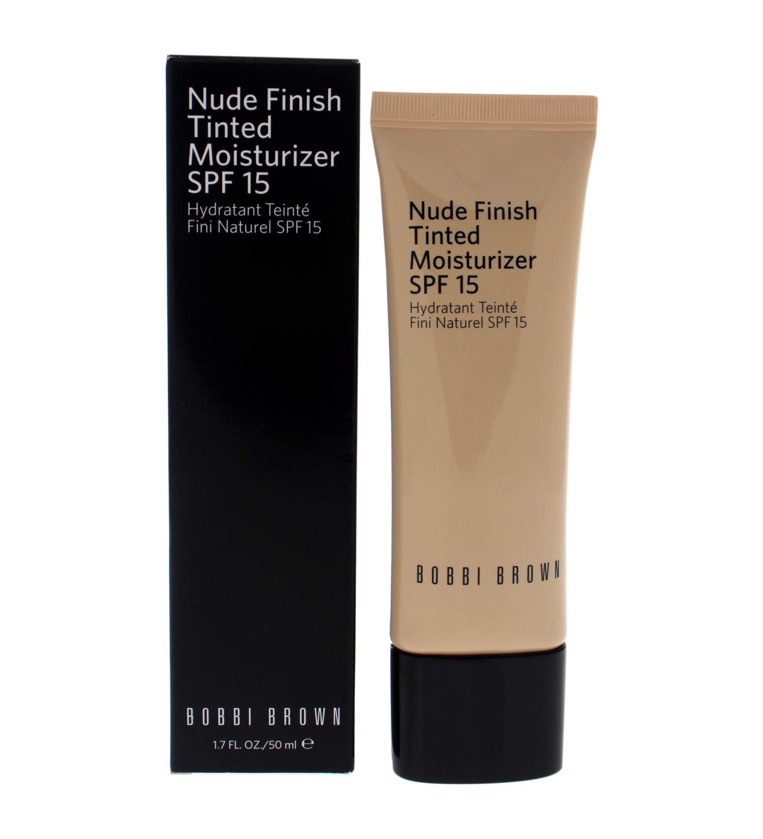 Bobbi Brown Nude Finish Tinted Moisturizer SPF 15 Medium to Dark