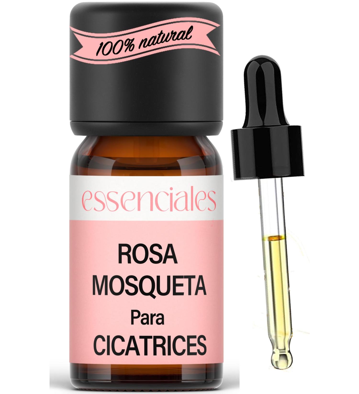 Rosehip Oil for Scars 100 Pure Essenciales 10 ml - Buy Online on GoSupps.com