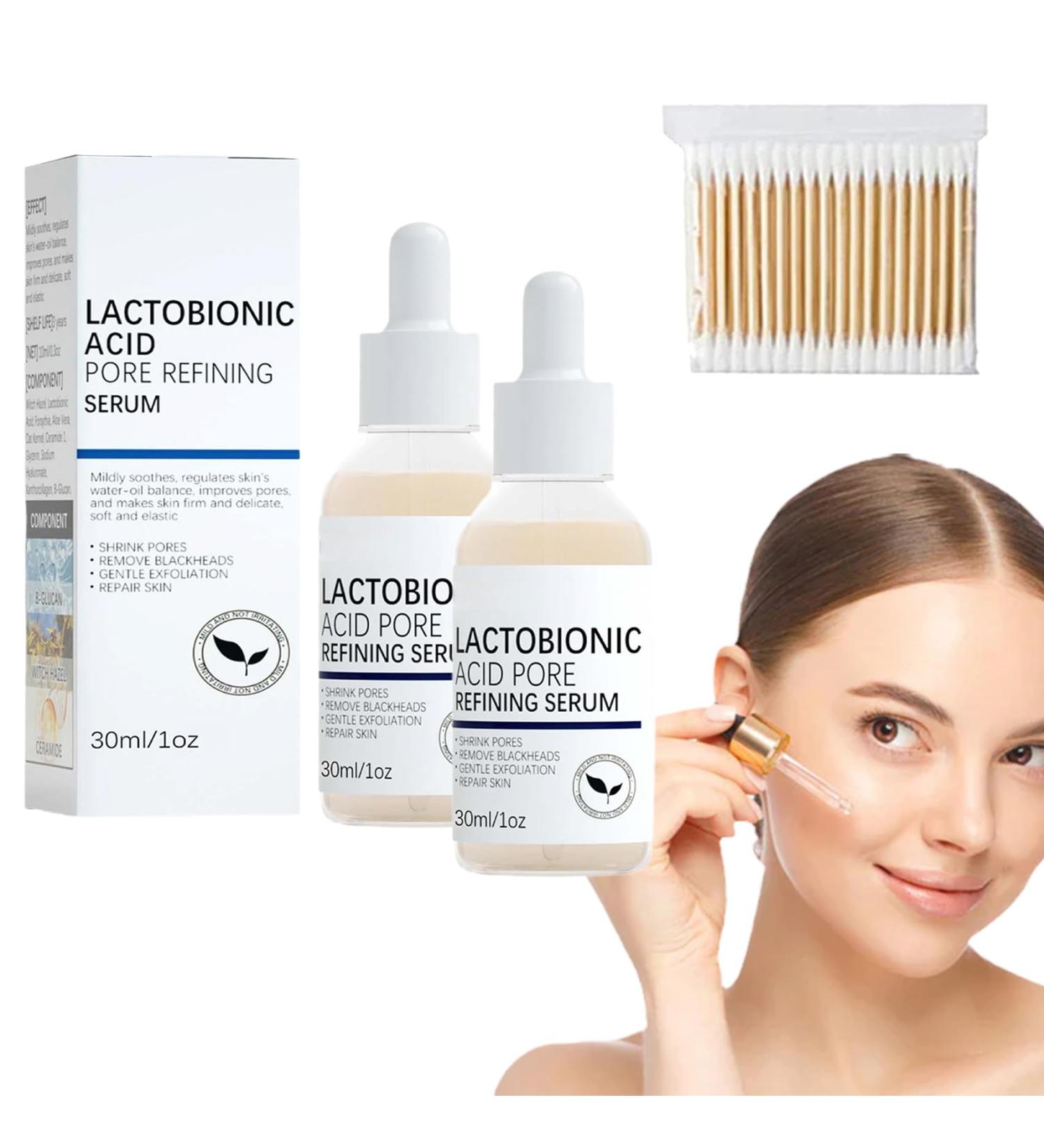 Lactobionic Acid Pore Refining Serum Lactobionic Acid Pore Refining Serum Always Young Lactobionic Acid Serum for Women (2pcs) - Buy Online on GoSupps.com