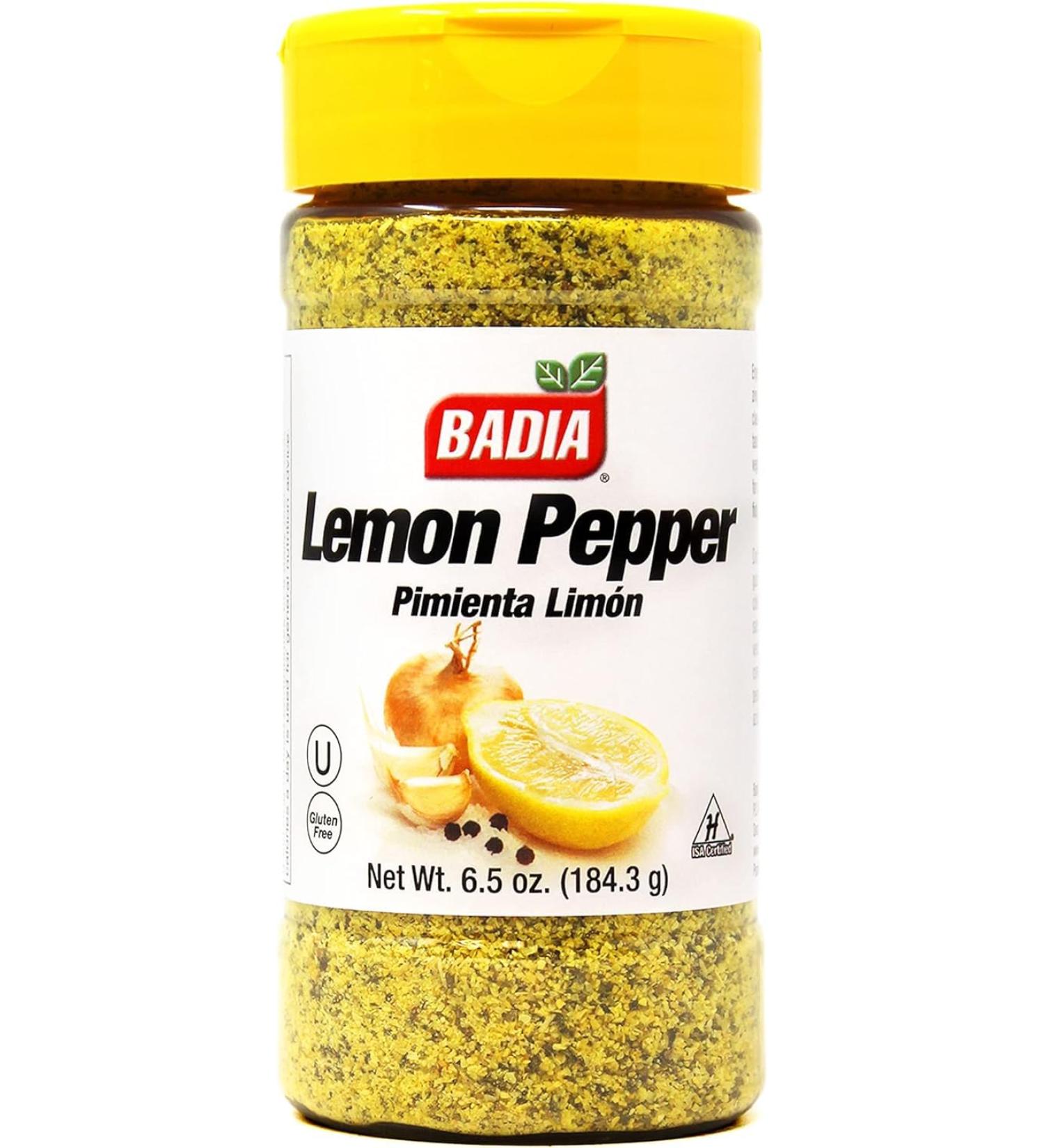 Badia Lemon Pepper Seasoning 184.3g (1) - Buy Online on GoSupps.com