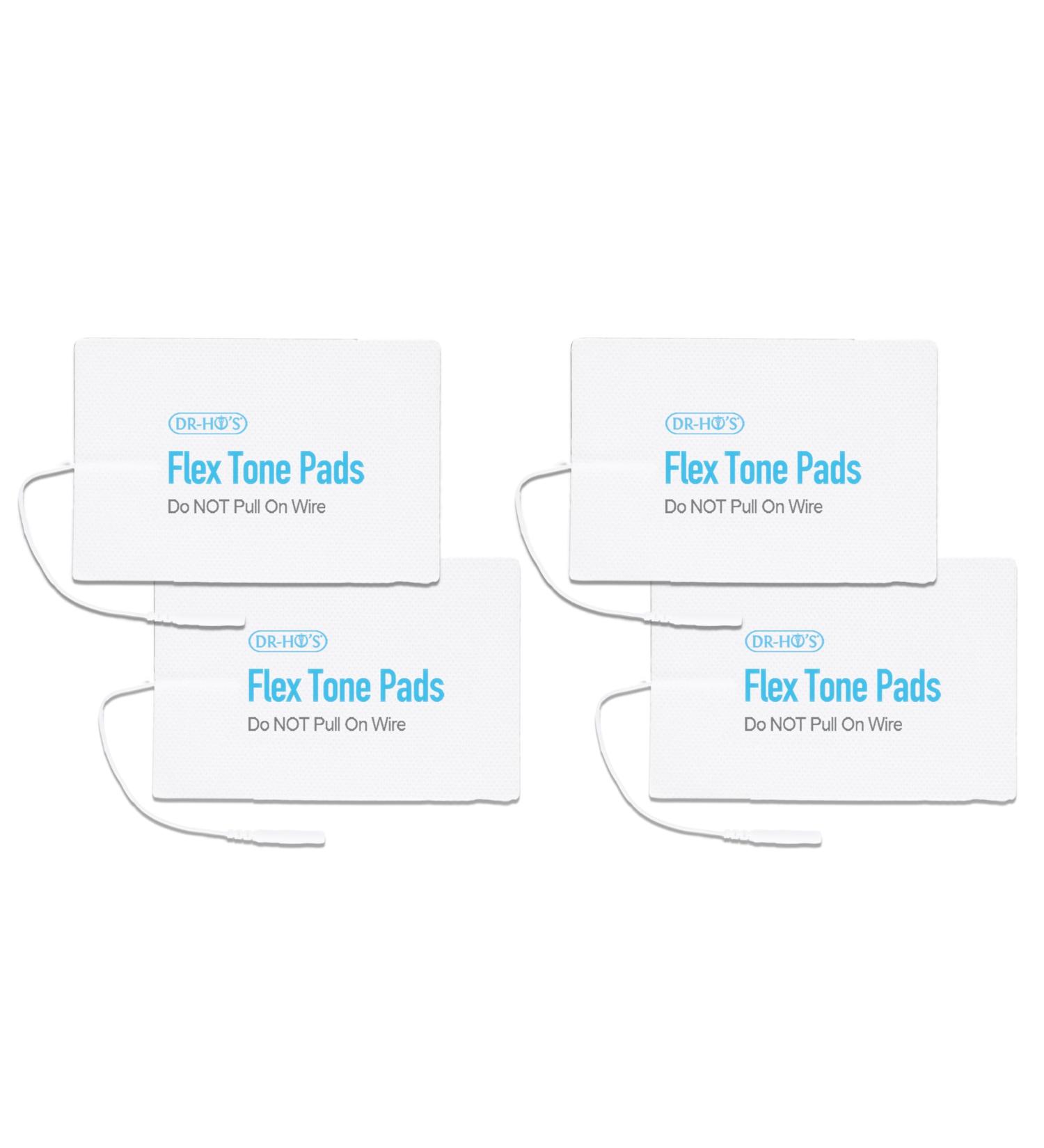 DR-HO S Pain Therapy System Accessories - 2 Pairs Large Flex Tone Gel Pads for Pain Relief | International Shipping Available - Buy Online on GoSupps.com