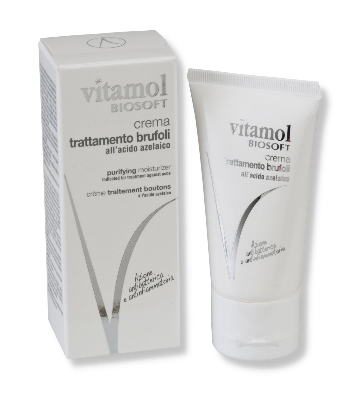  Vitamol Vitamol Biosoft Brufoli Treatment Cream - 40 ml. - Buy Online on GoSupps.com