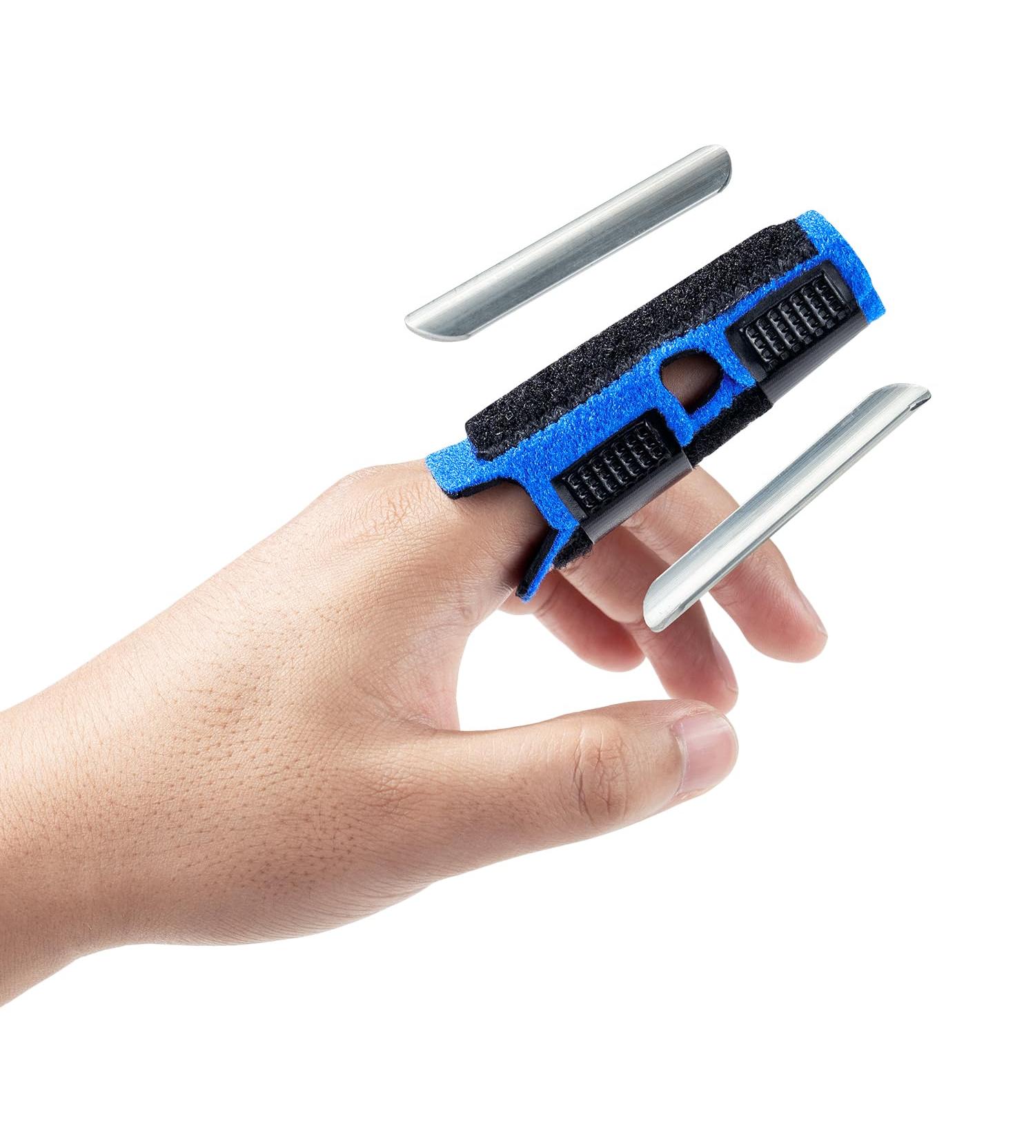Schnapfinger Finger Splint for Support & Healing - Alleviate Finger Fractures Osteoarthritis & Injuries | Fits Index Middle Ring & Small Fingers - International Shipping Available - Buy Online on GoSupps.com