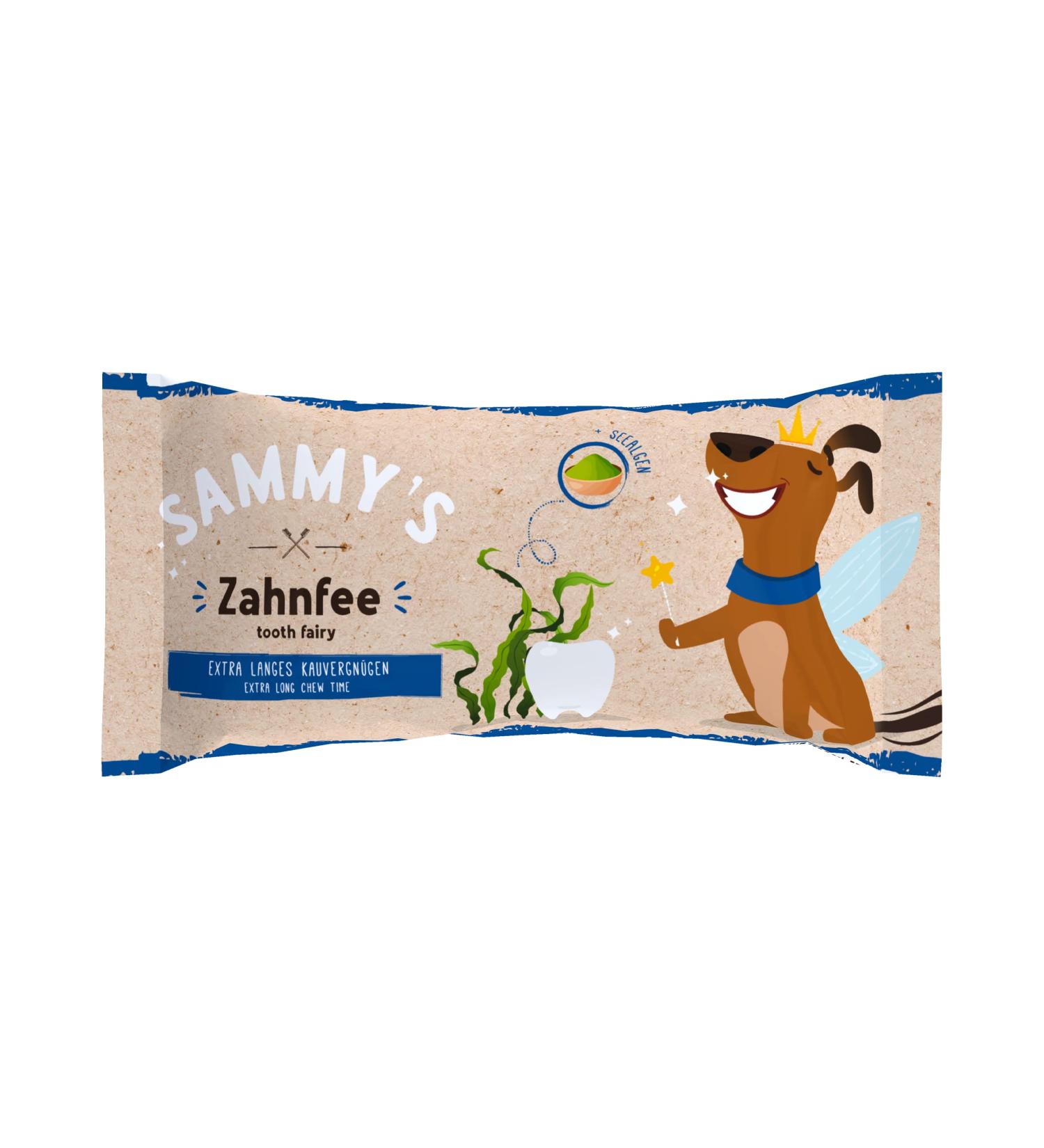 Sammy's Tooth Fairy - Giant Chewing Bar for Dogs | 8 x 60g Pack | Supports Tooth Cleaning - Buy Online on GoSupps.com