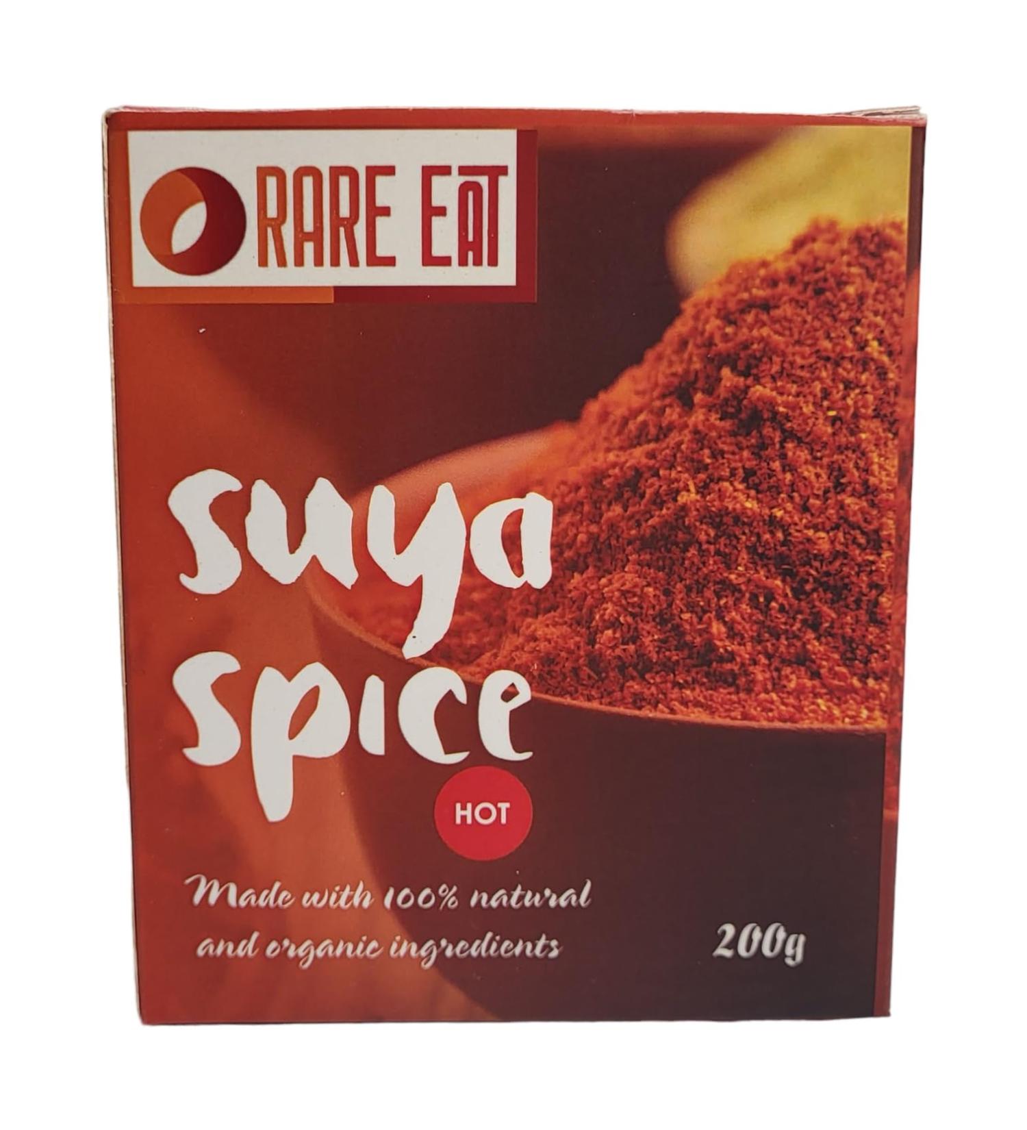 Authentic Suya Spice| Yaji| Yagi| Barbecue Spice| Made with Natural Ingredients (200g)| Hot