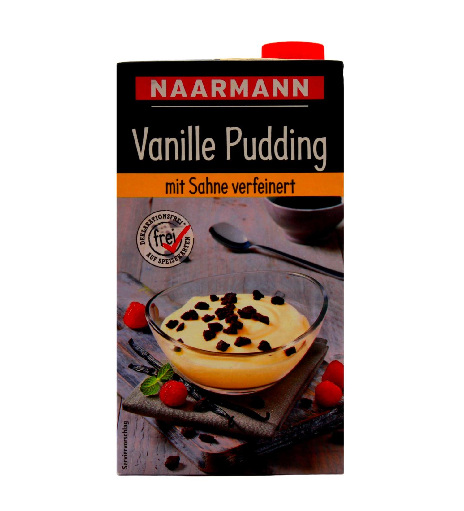 Naarmann Vanilla Pudding with Cream - Pack of 6 (6 x 1 kg) | Premium International Shipping - Buy Online on GoSupps.com