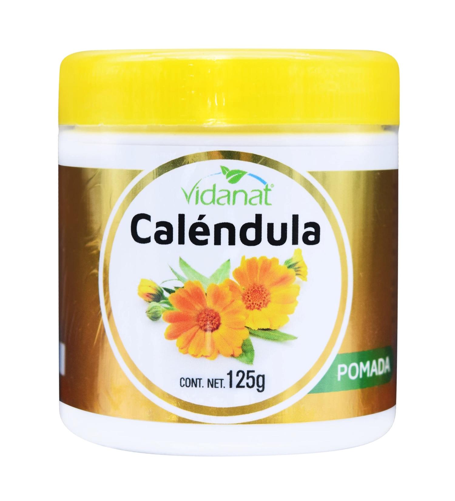 Pomada de Calendula 125g - Natural Healing Balm for Skin Care - Buy Online on GoSupps.com