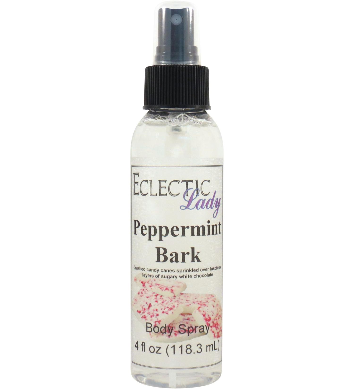 Peppermint Bark Body Spray (Double Strength) 8 ounces Body Mist for Women with Clean Light & Gentle Fragrance Long Lasting Perfume with Comforting Scent for Men & Women Cologne with Soft Subtle 8 Fluid Ounces (Double Strength) - Buy Online on GoSupps.com