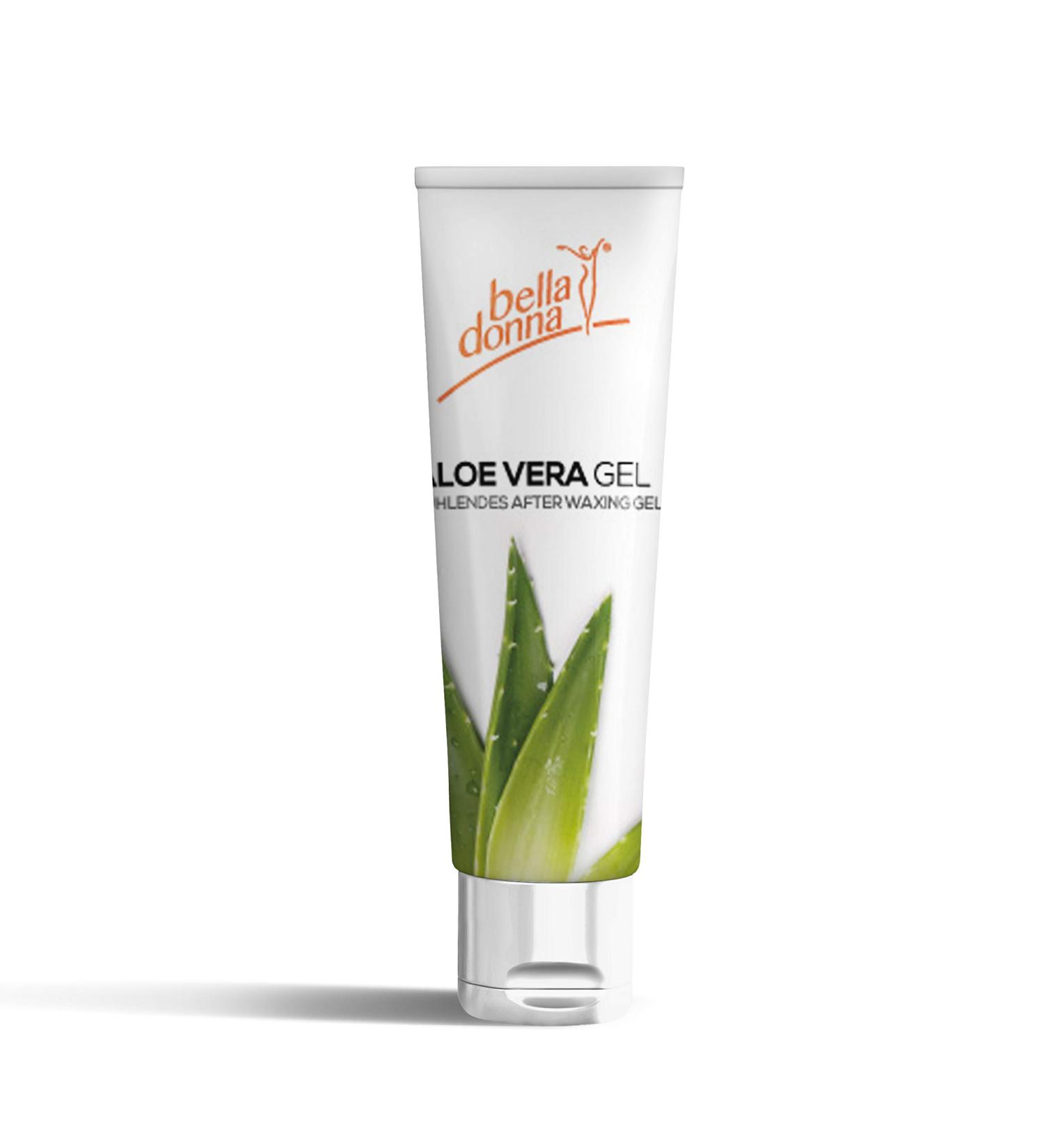 Bella Donna Soothing & Cooling Aloe Vera Gel 100ml - Perfect Skin Relief After Hair Removal | Shop Internationally - Buy Online on GoSupps.com