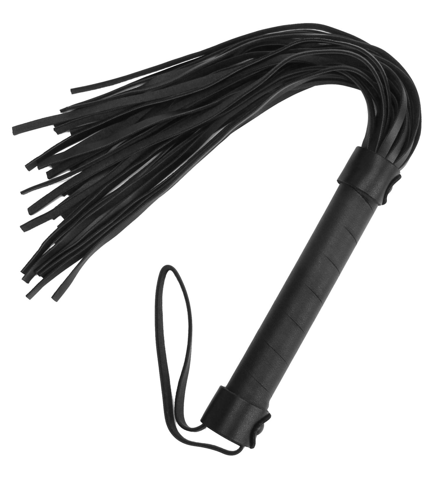 Zhichengbosi 40 cm Riding Crop Black Faux Leather Paddle Horse Crop and Riding Whip - Buy Online on GoSupps.com