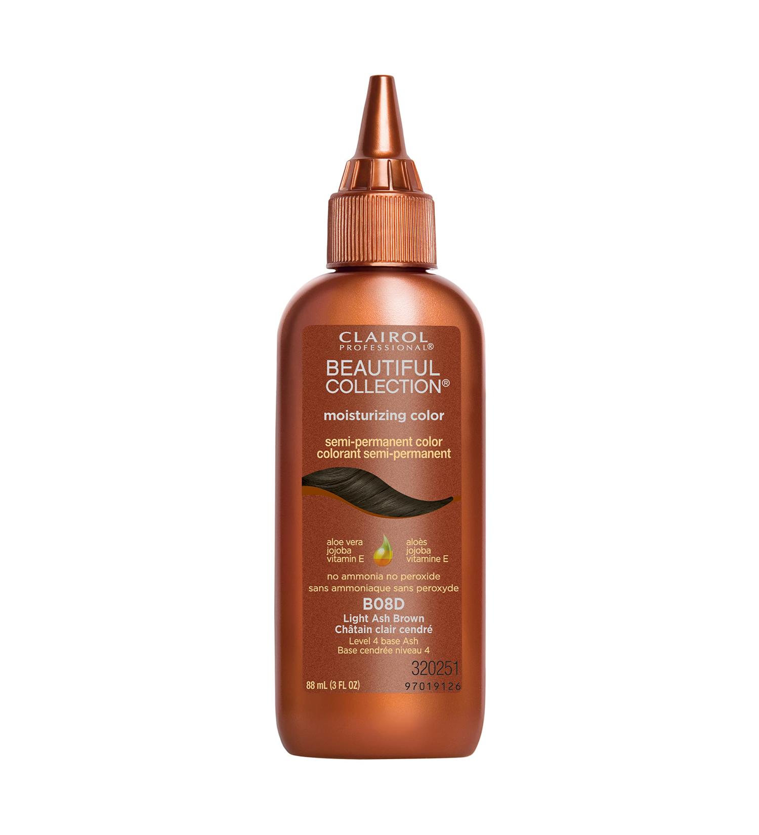 Clairol Professional Beautiful Collection Semi-Permanent Hair Color 8D Light Ash Brown - Buy Online on GoSupps.com