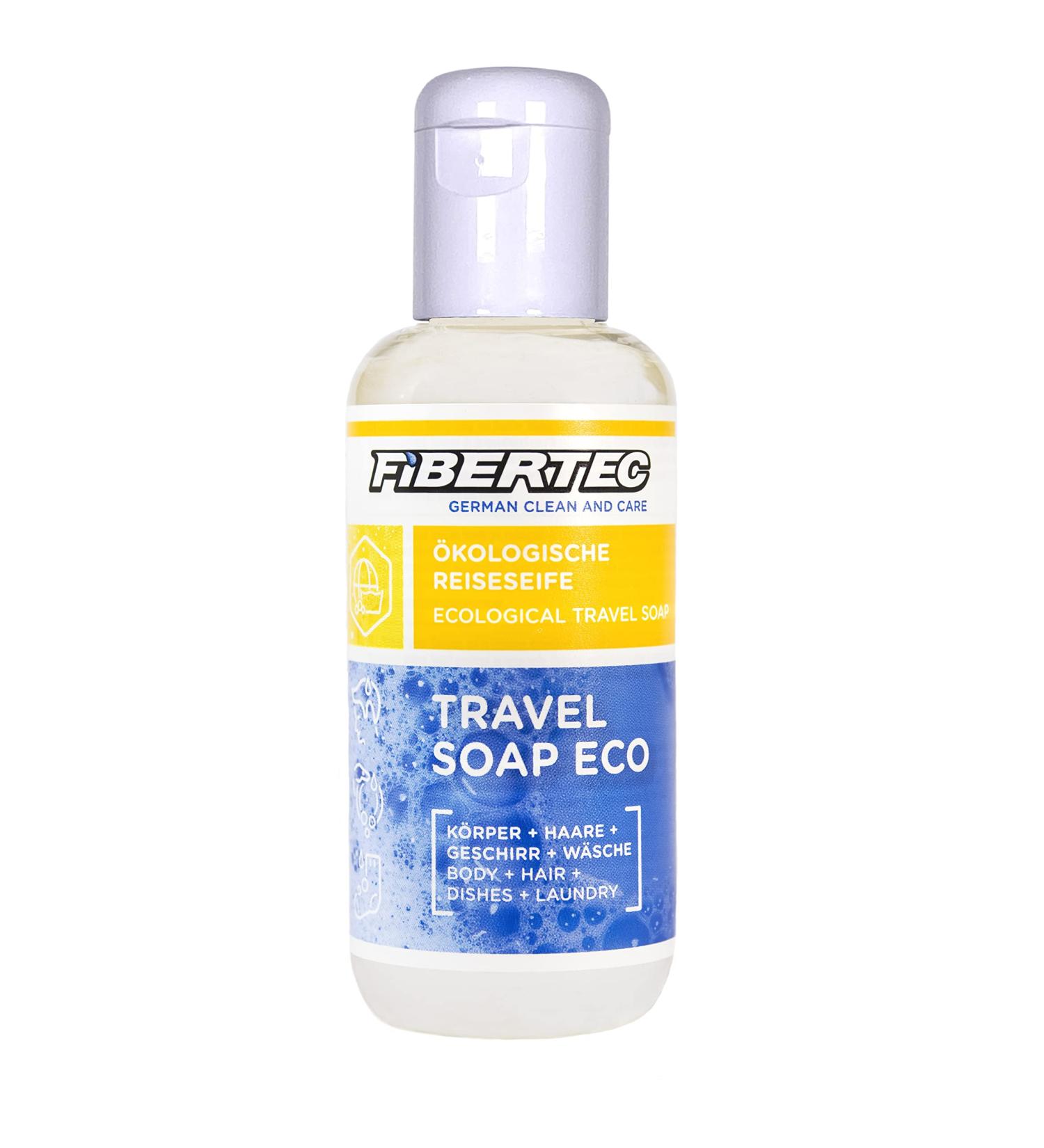 Fibertec Travel SOAP ECO - Biodegradable Mini Soap for Outdoor & Travel 100ml - Buy Online on GoSupps.com