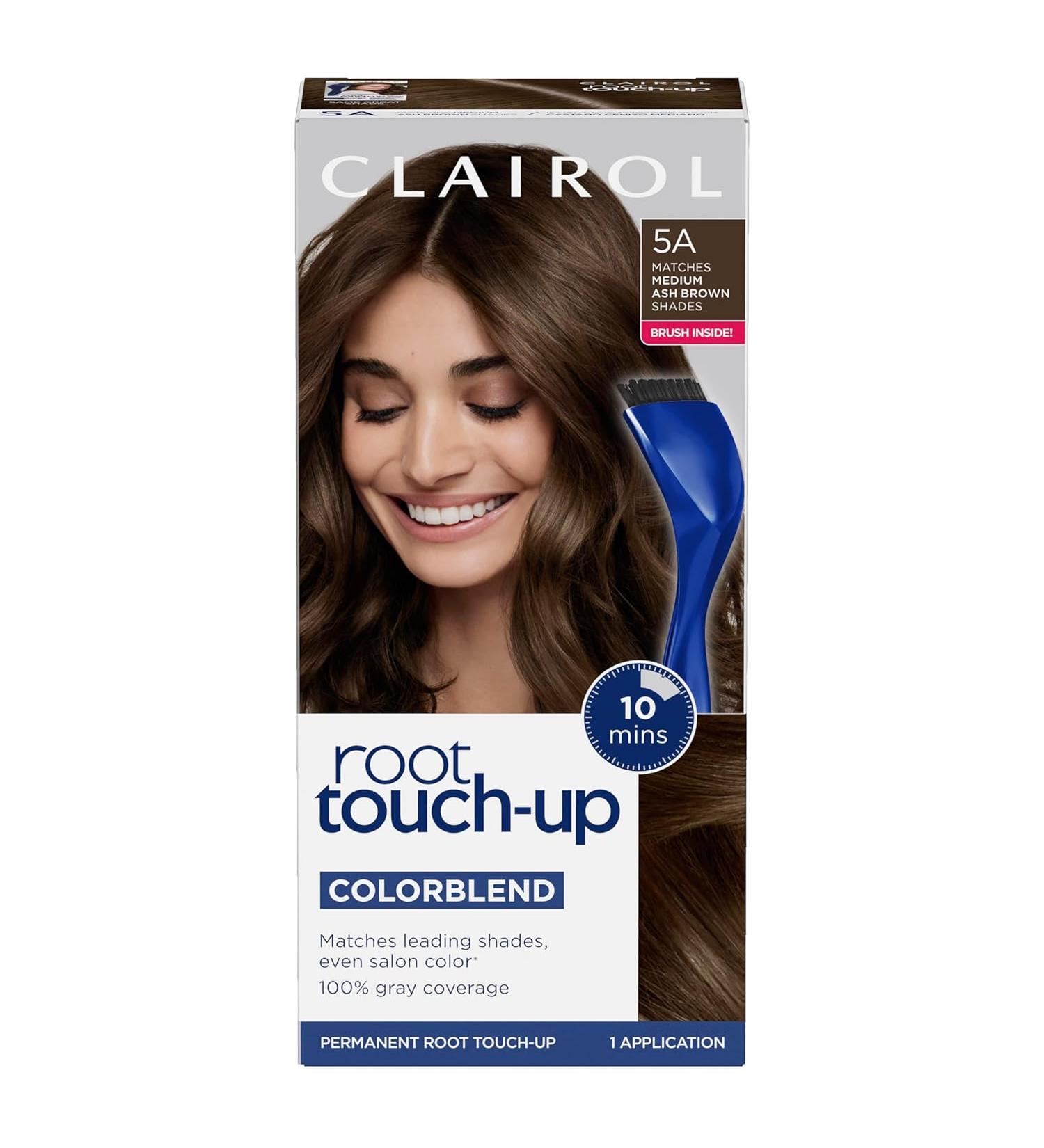 Clairol Root Touch-Up Nice'n Easy Hair Dye 5A Medium Ash Brown - 1.1 Fl Oz (Pack of 1) - Buy Online on GoSupps.com