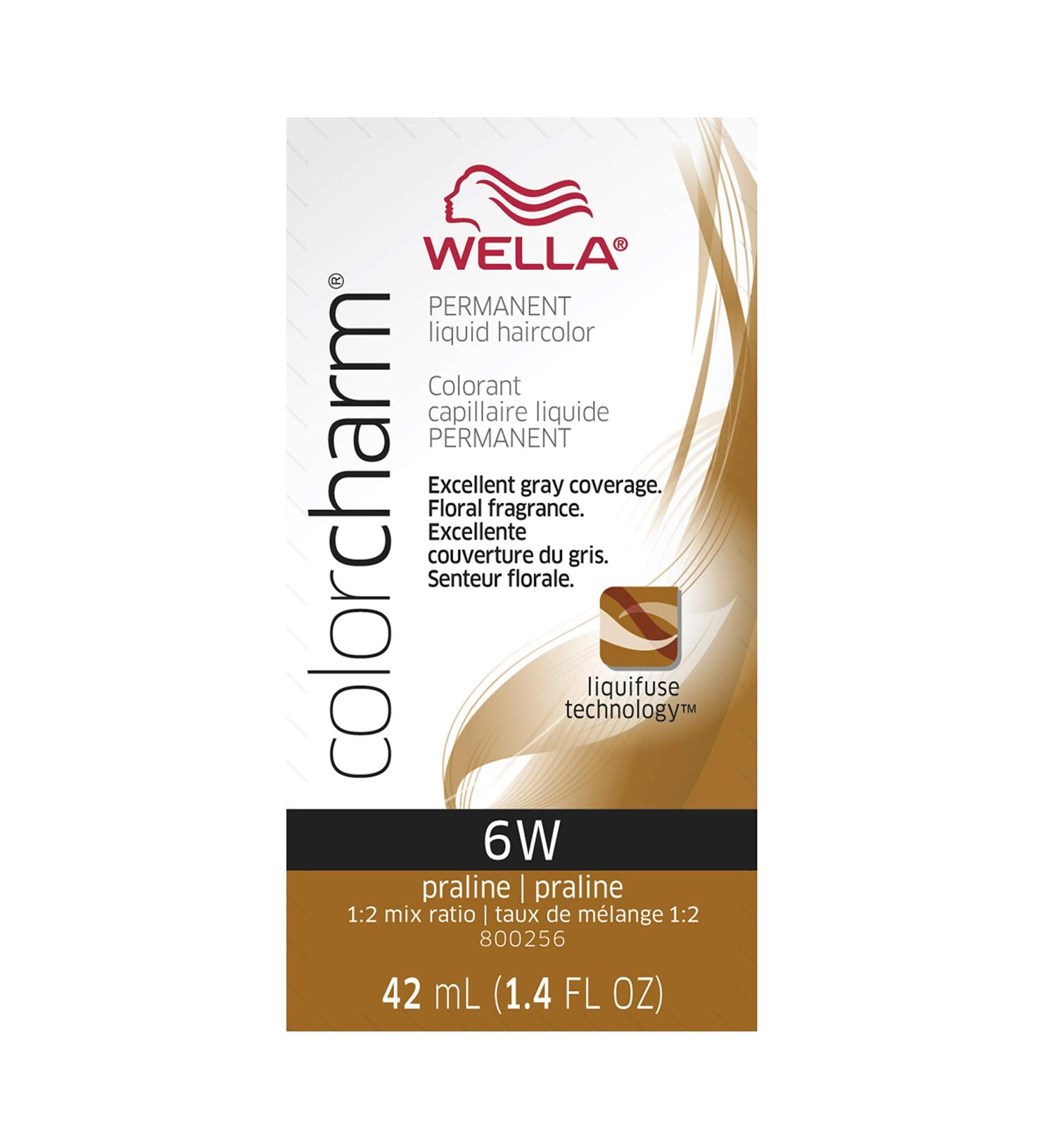 Wella Color Charm 006W Praline Permanent Liquid Hair Color for Gray Coverage - Buy Online on GoSupps.com