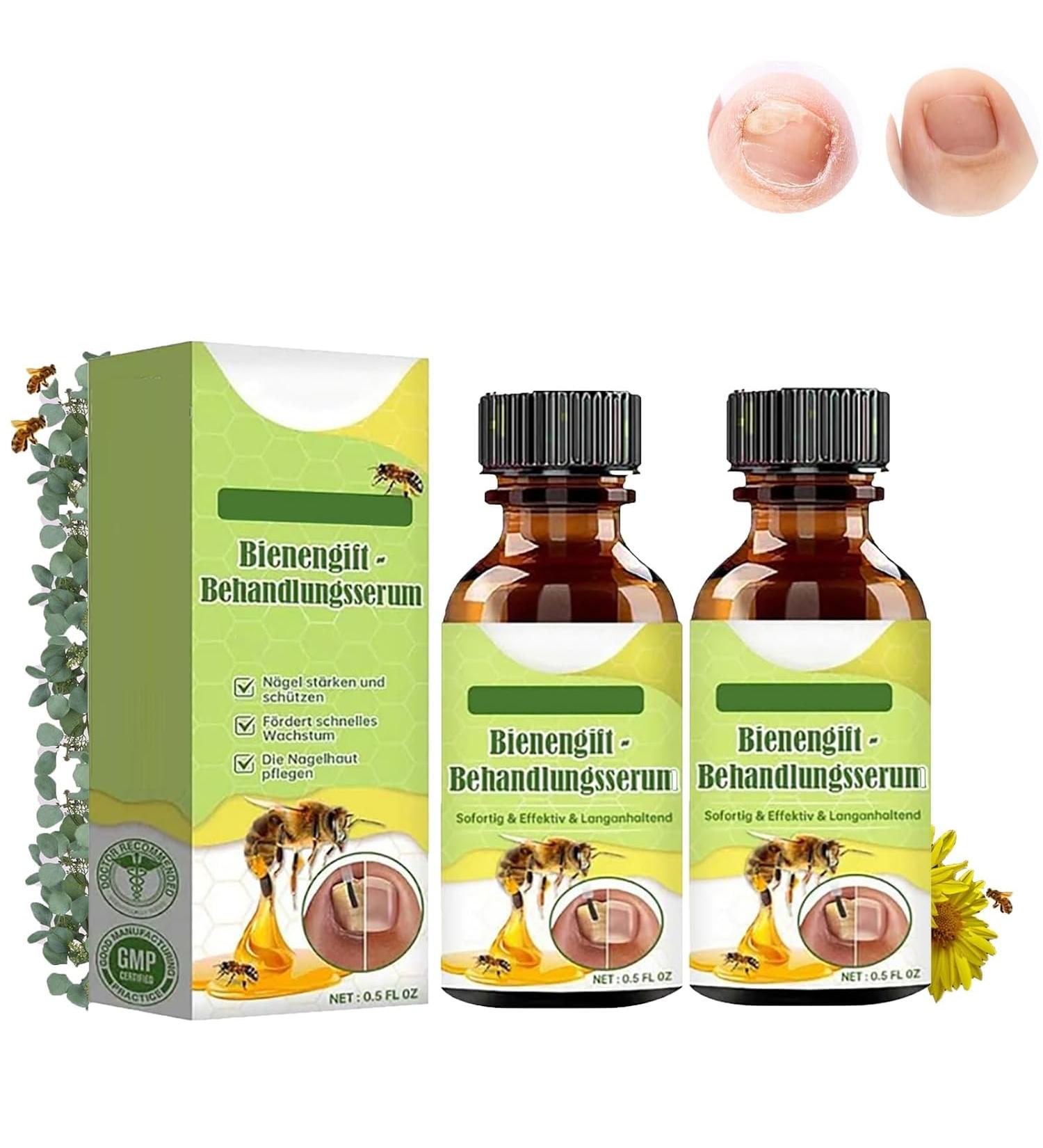 Furzero Bee Venom Nail Serum Furzero Nail Defence Bee Venom Treatment Serum Pro Bee Venom Nail Treatment Serum Bee Venom Nail Treatment Serum (2 Pieces) - Buy Online on GoSupps.com