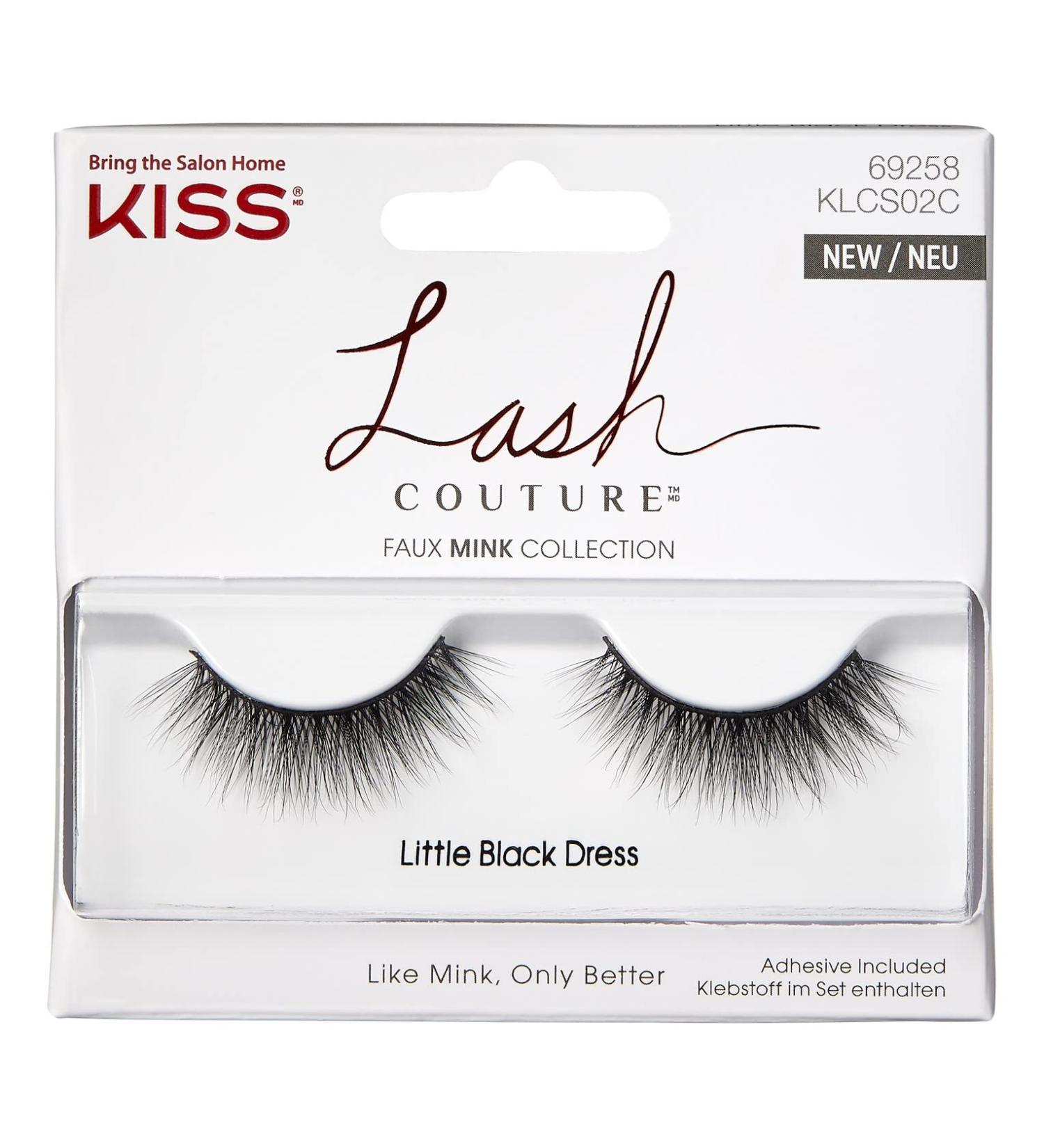 KISS Lash Couture Singles - Little Black Dress Black Lashes (1 Pair) - Buy Online on GoSupps.com