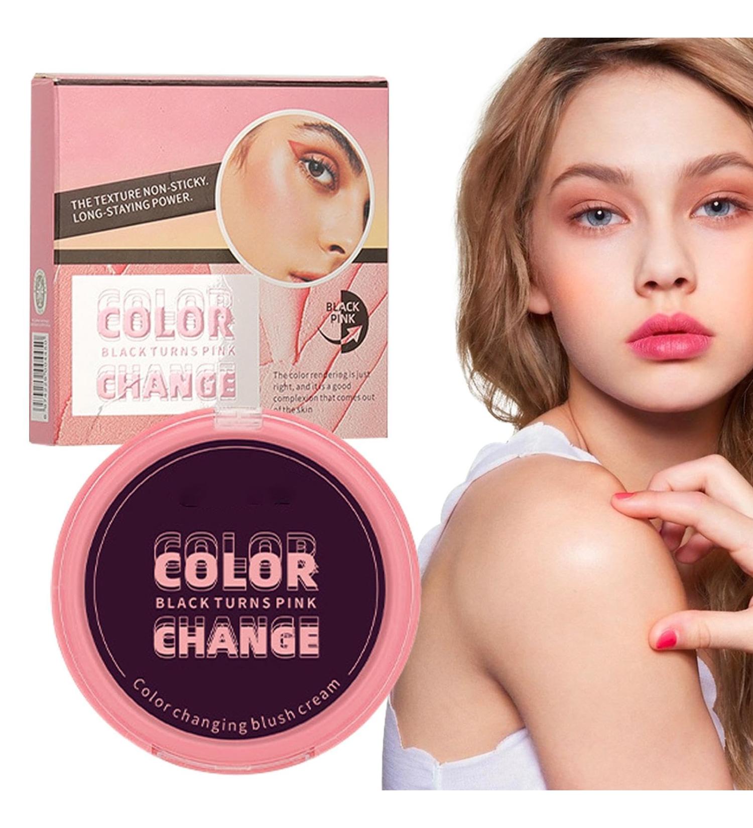 Beauty Cream Blush Face Cream Blush | Multi-Purpose Moisturizing Cream Blush | PH Reacting Creme Blush for Travel & Camping - Buy Online on GoSupps.com